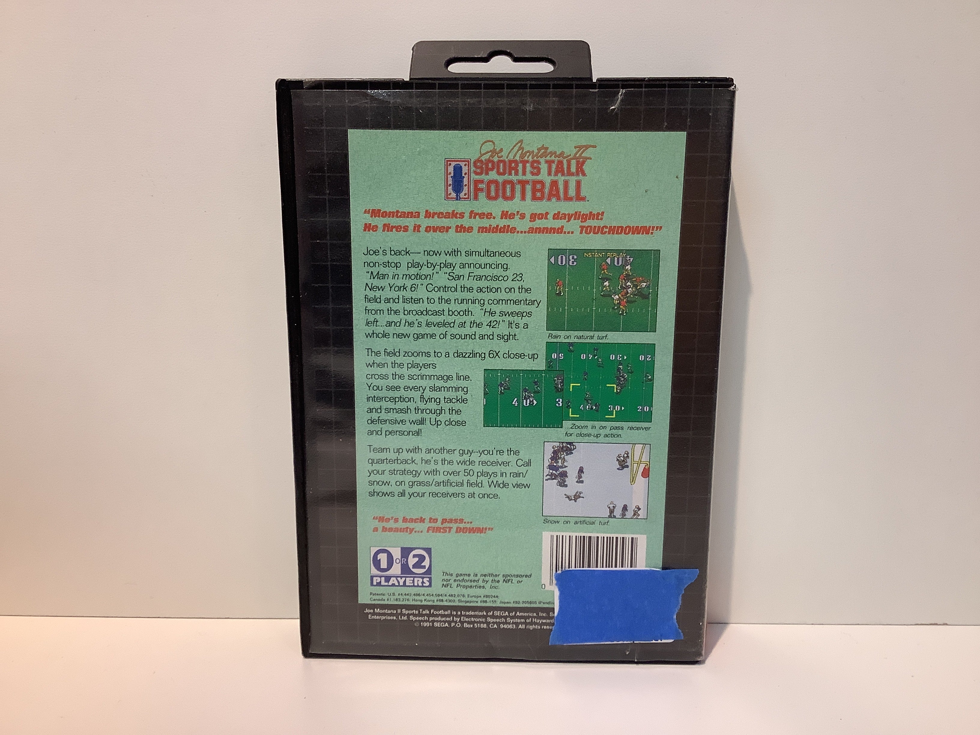 Joe Montana II Sports Talk Football - Sega Genesis - Image 2