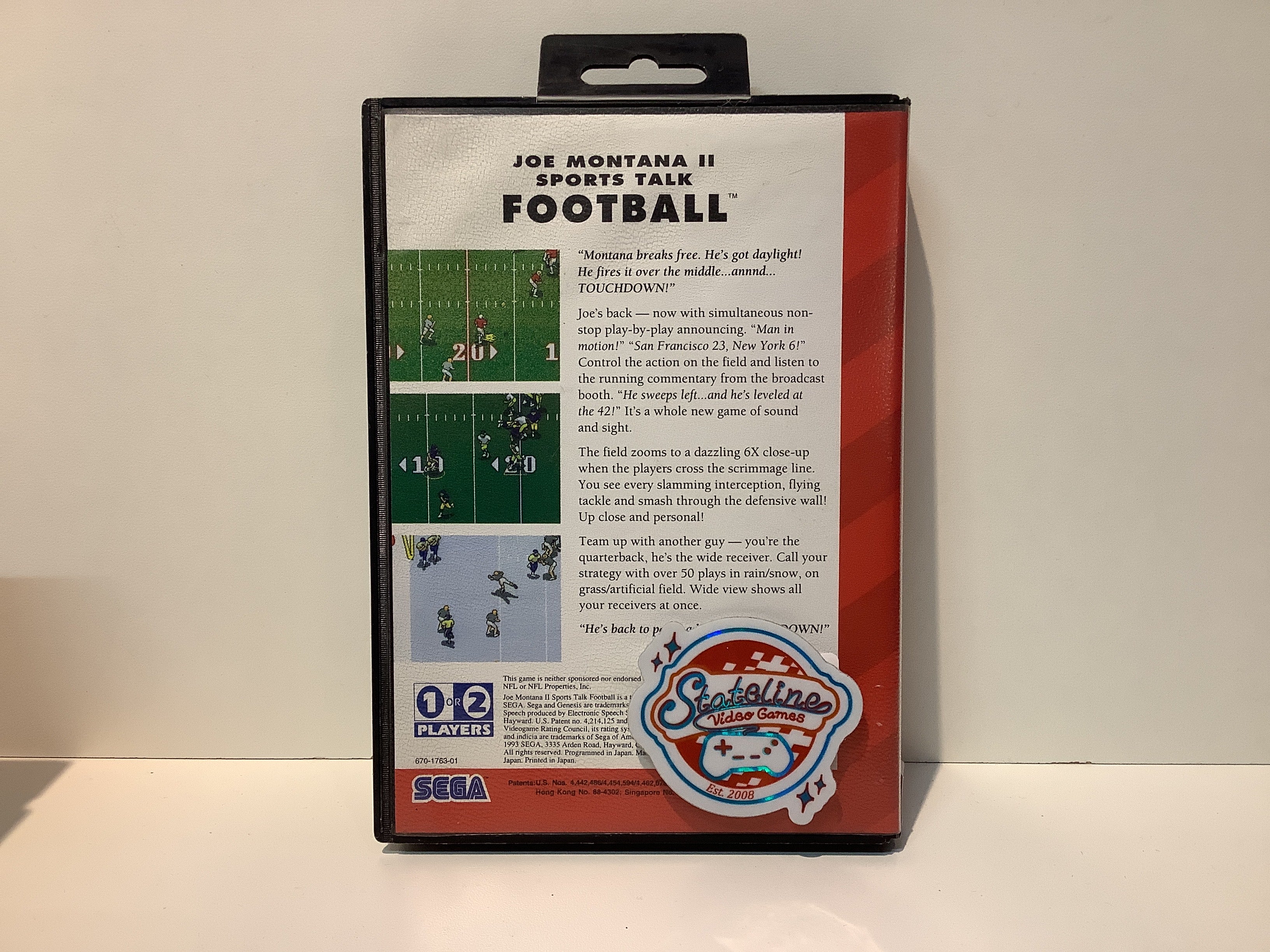 Joe Montana II Sports Talk Football - Sega Genesis - Image 4