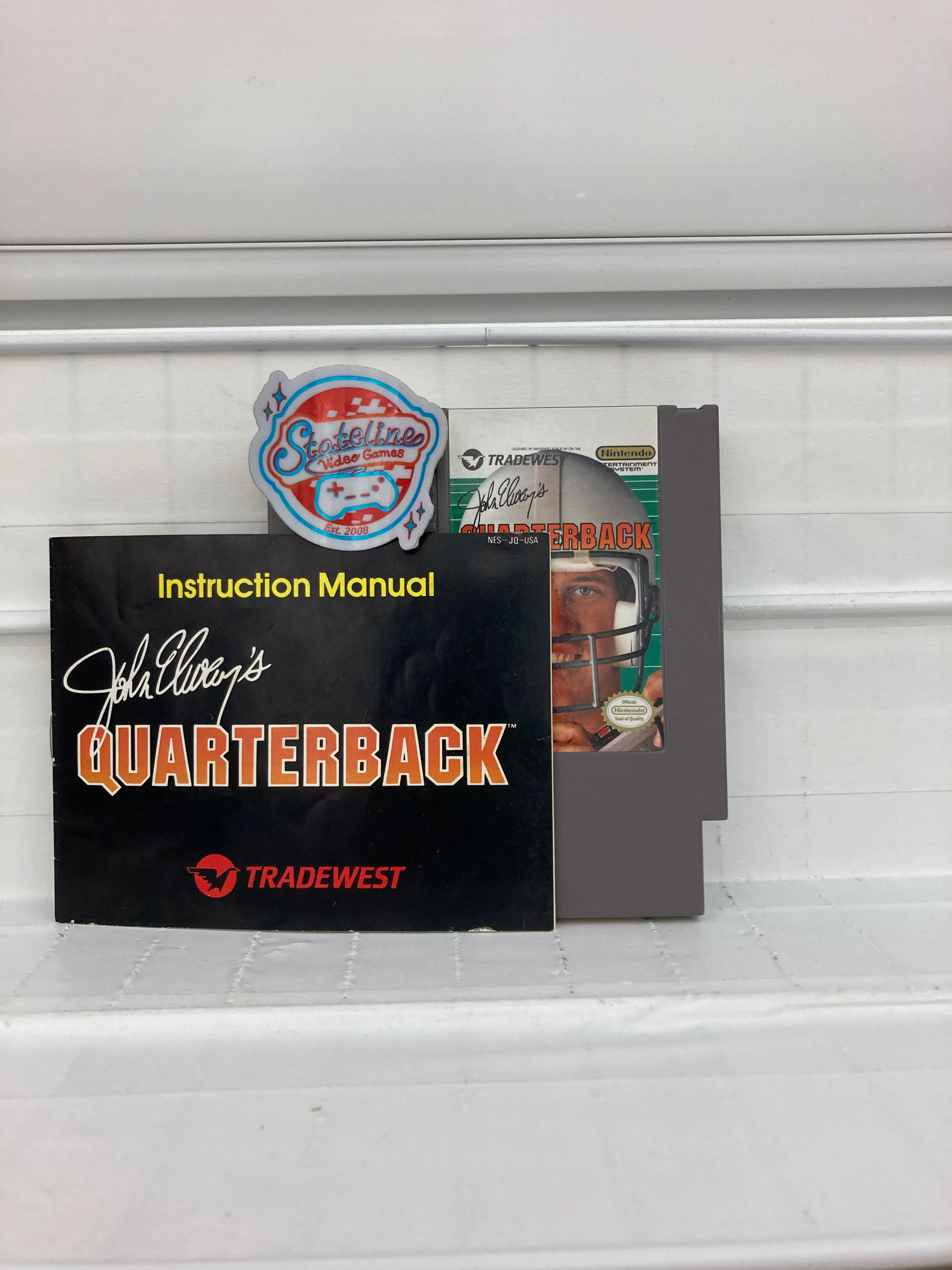 John Elway's Quarterback - NES - Image 2