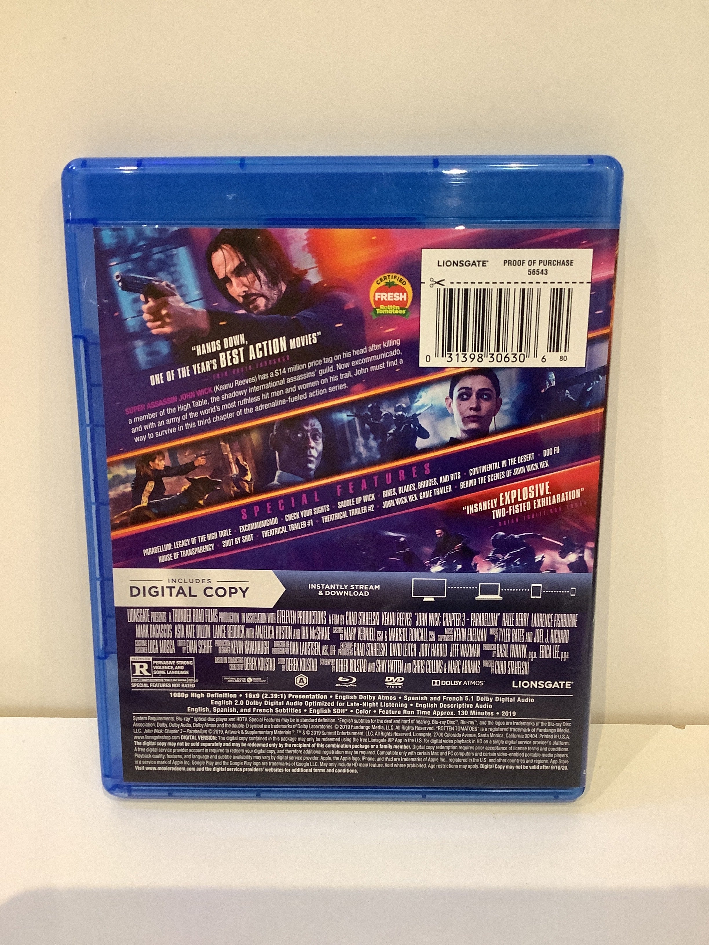 John Wick Chapter 3: Parabellum - Blu-Ray - Image 2