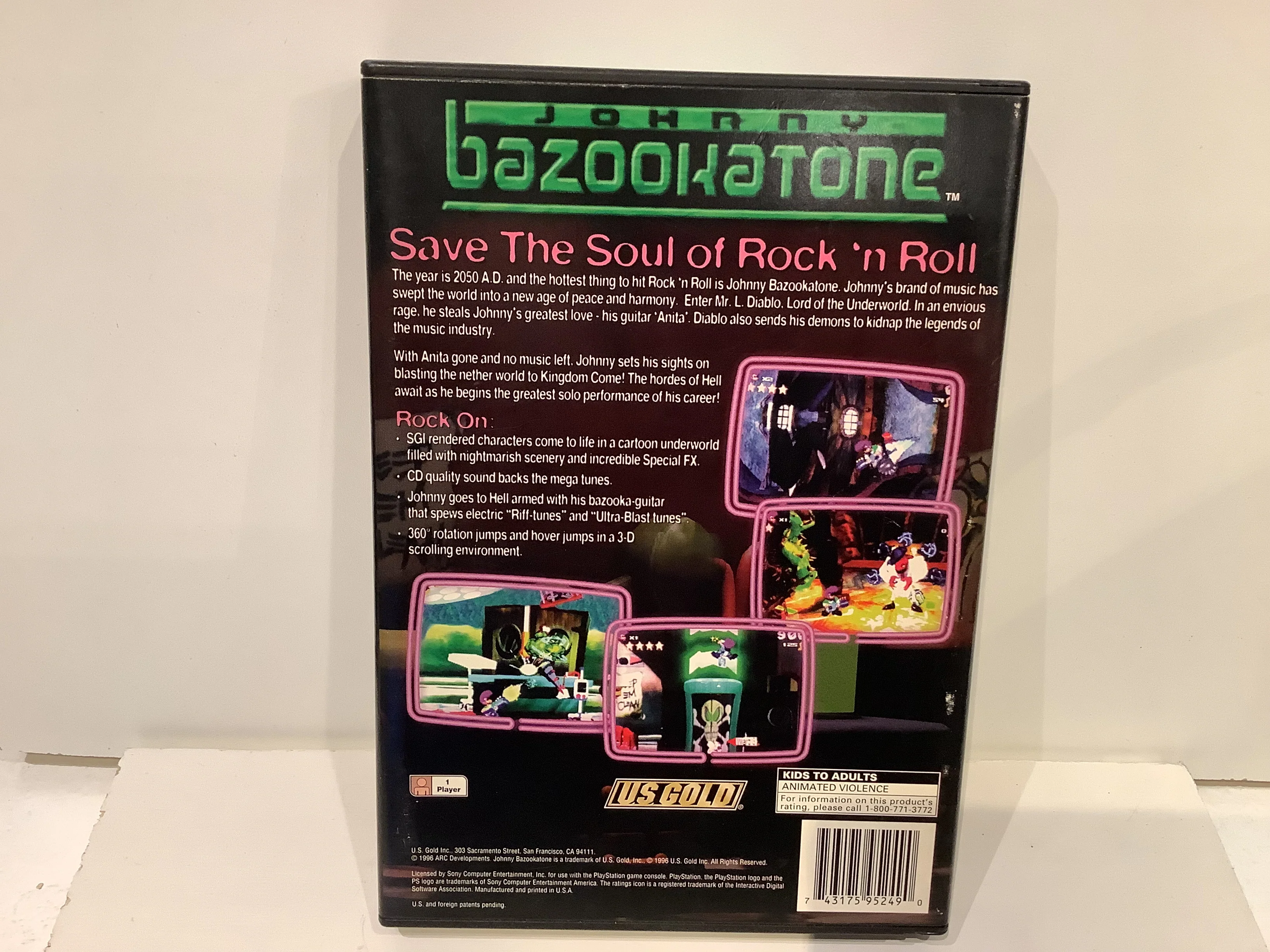 Johnny Bazookatone - Playstation - Image 2