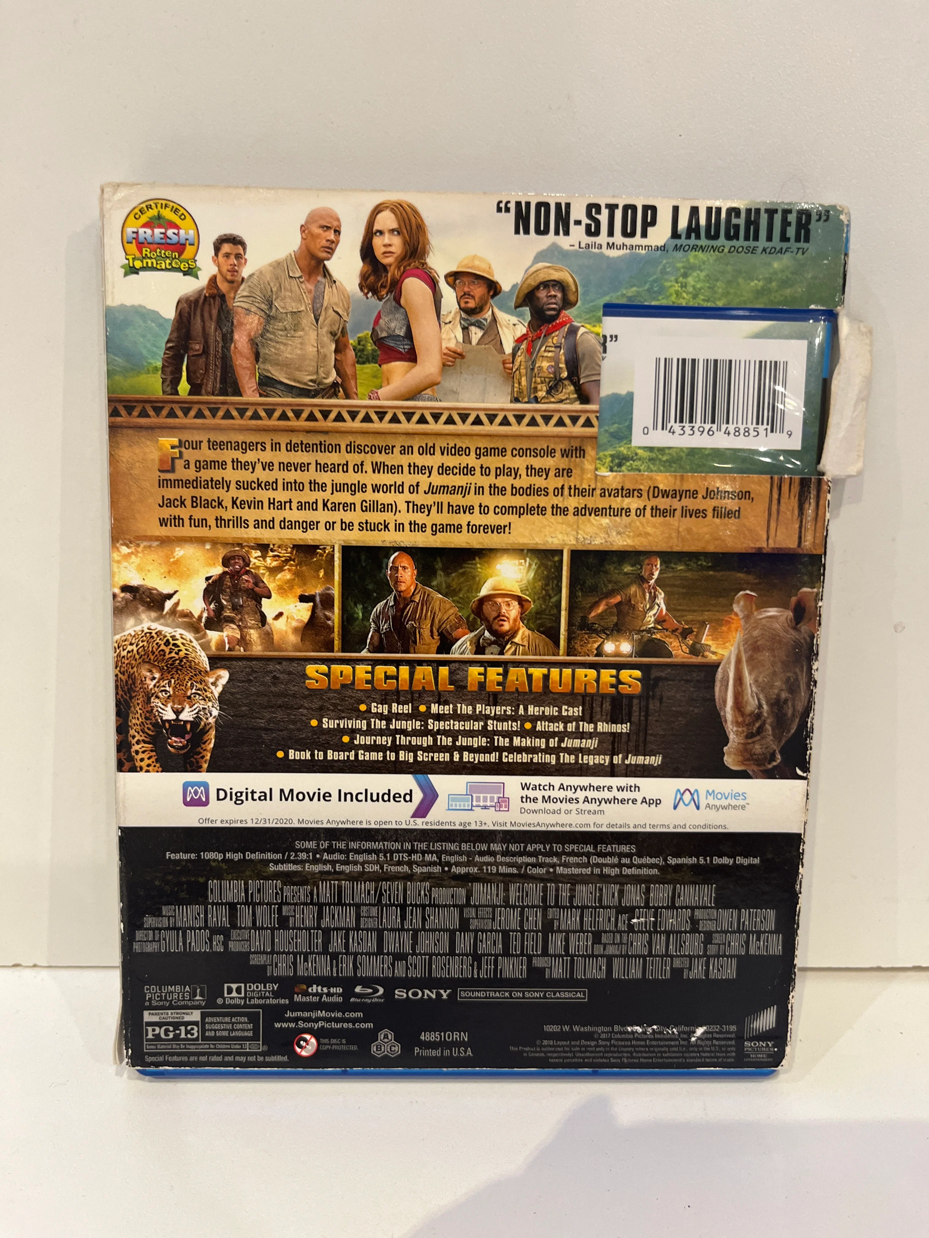 Jumanji: Welcome to the Jungle - Blu-Ray - Image 2