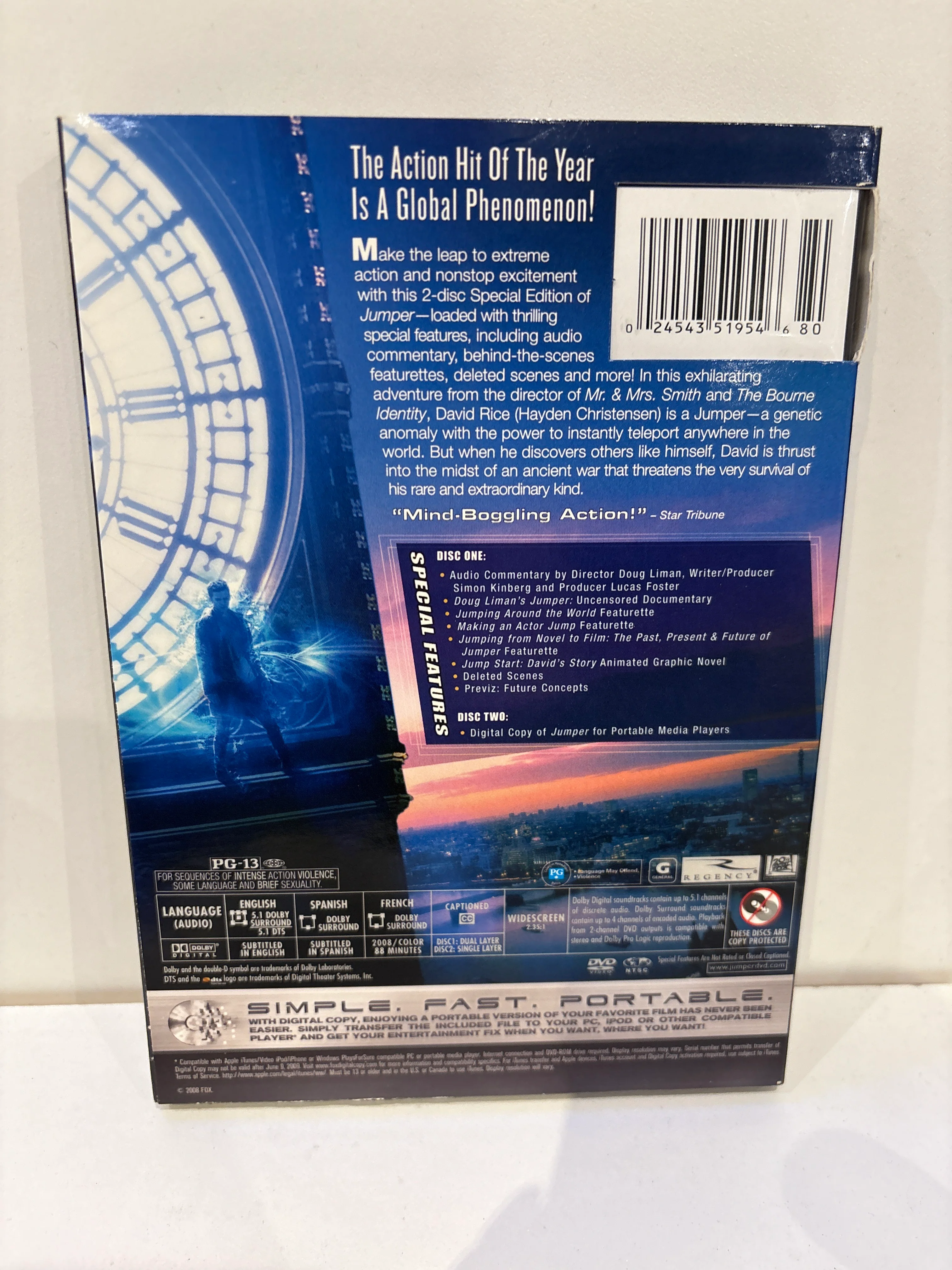 Jumper - DVD - Image 2
