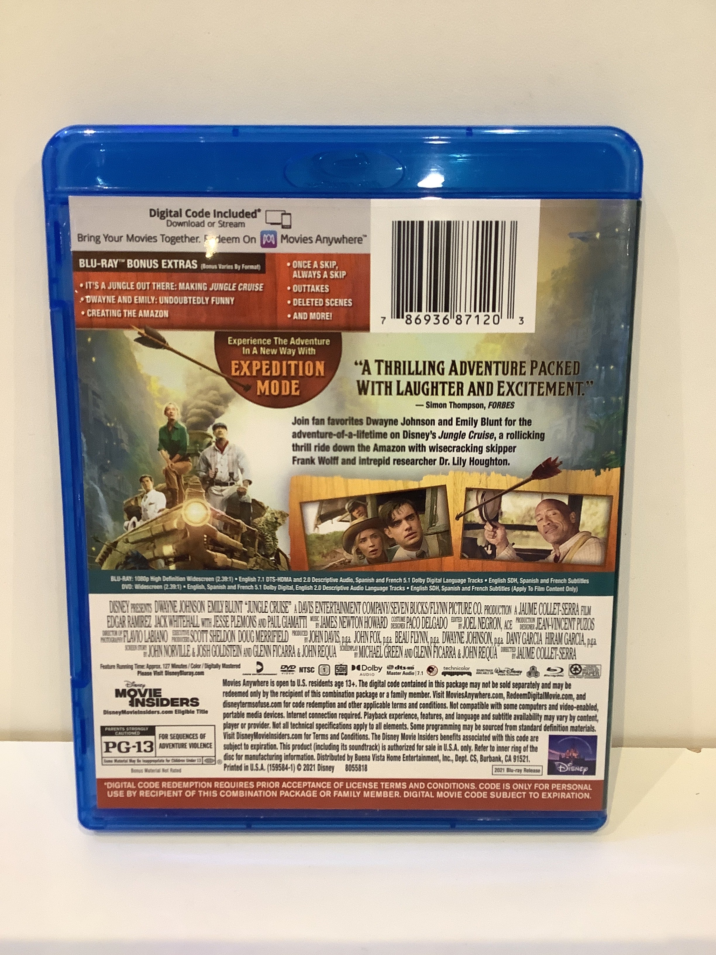 Jungle Cruise - Blu-Ray - Image 2