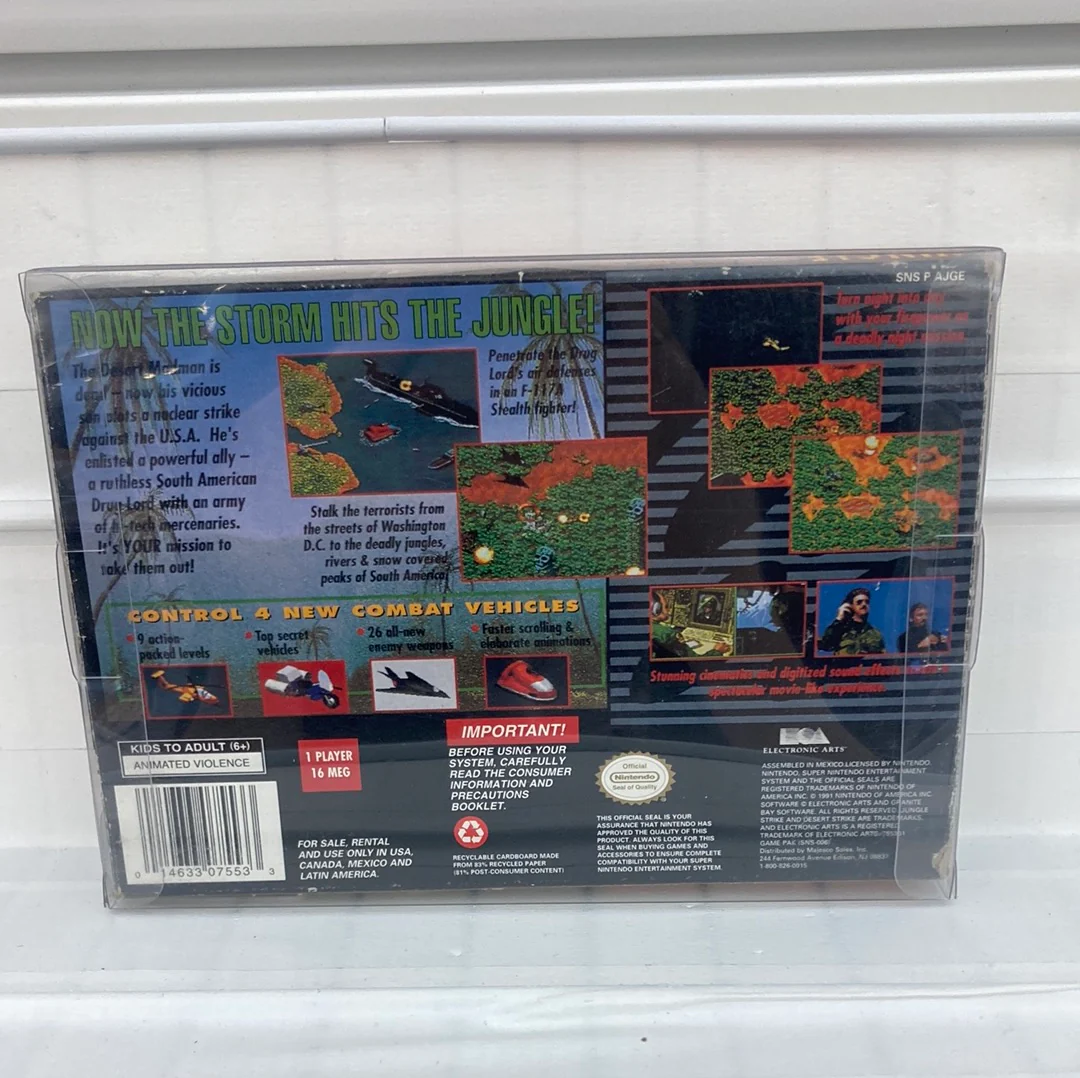 Jungle Strike - Super Nintendo - Image 2