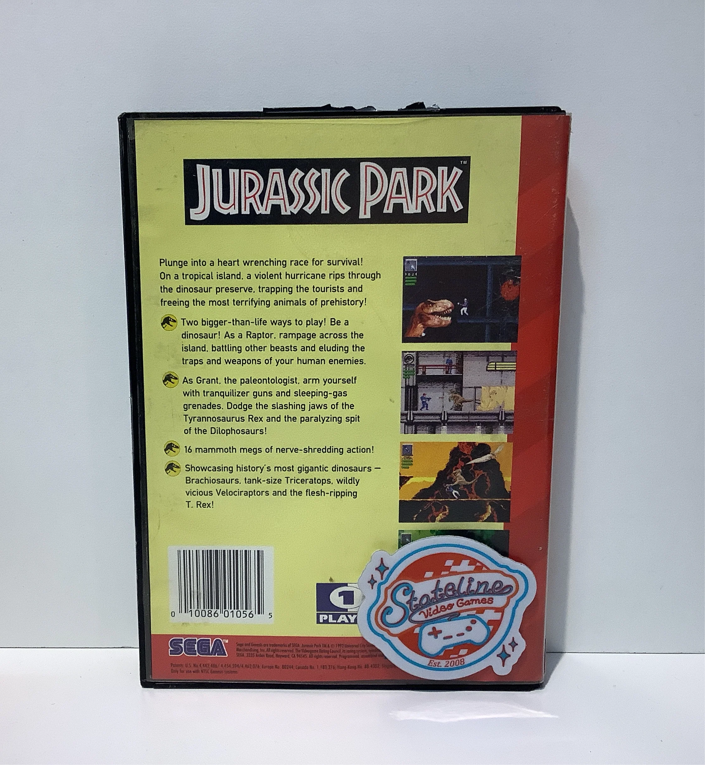 Jurassic Park - Sega Genesis - Image 3