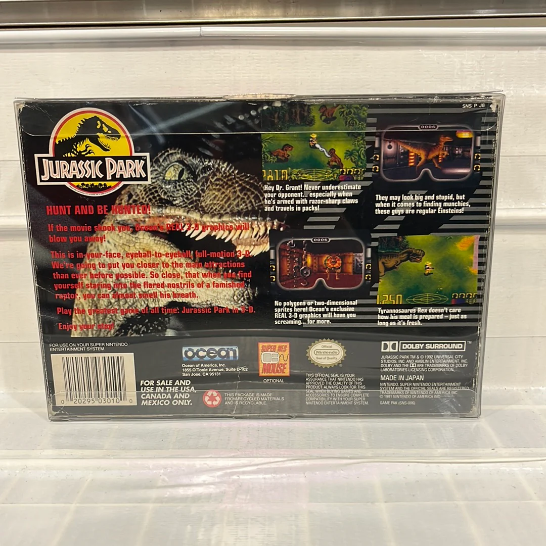 Jurassic Park - Super Nintendo - Image 2