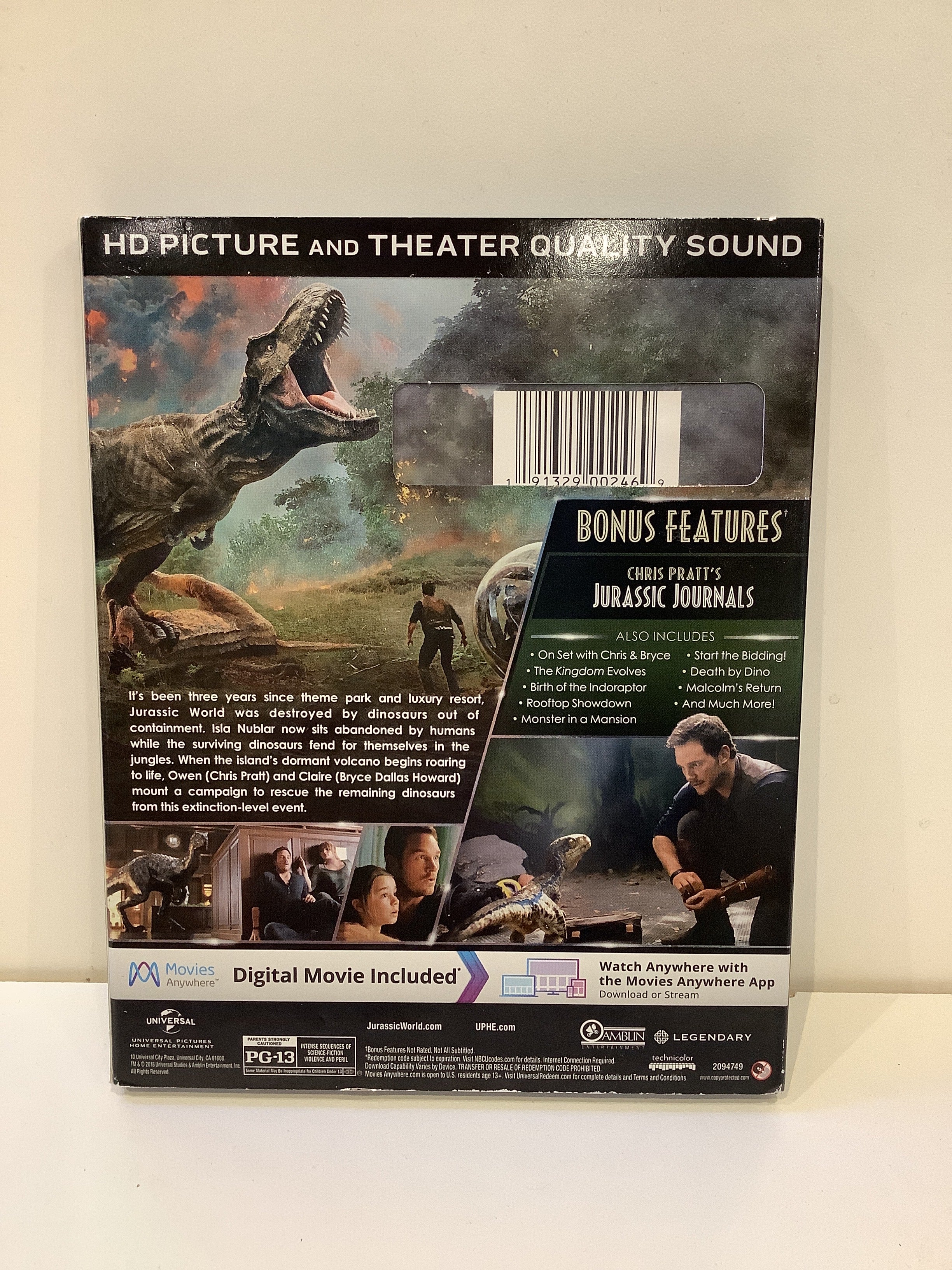Jurassic World: Fallen Kingdom - Blu-Ray - Image 2