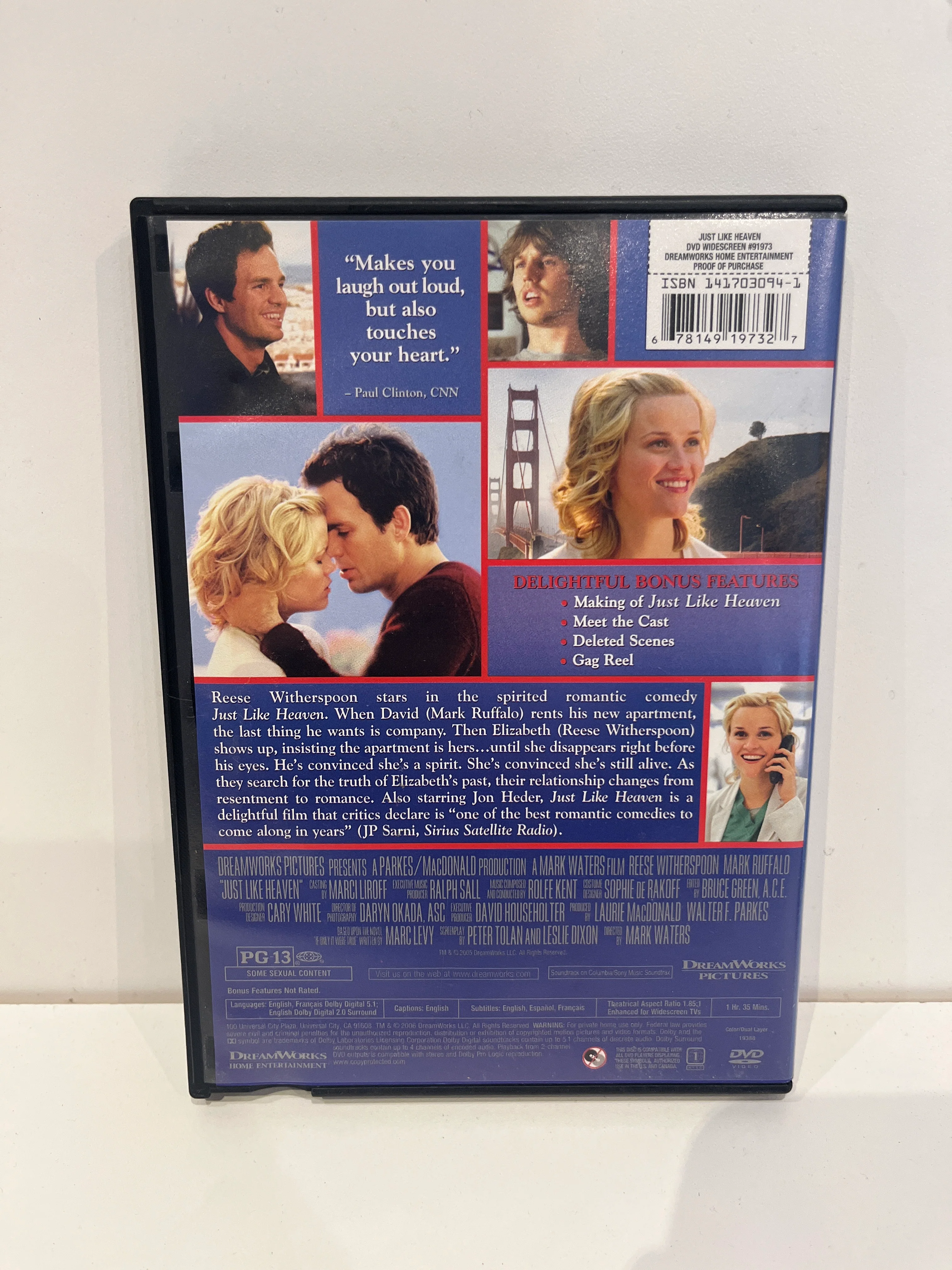 Just Like Heaven - DVD - Image 2