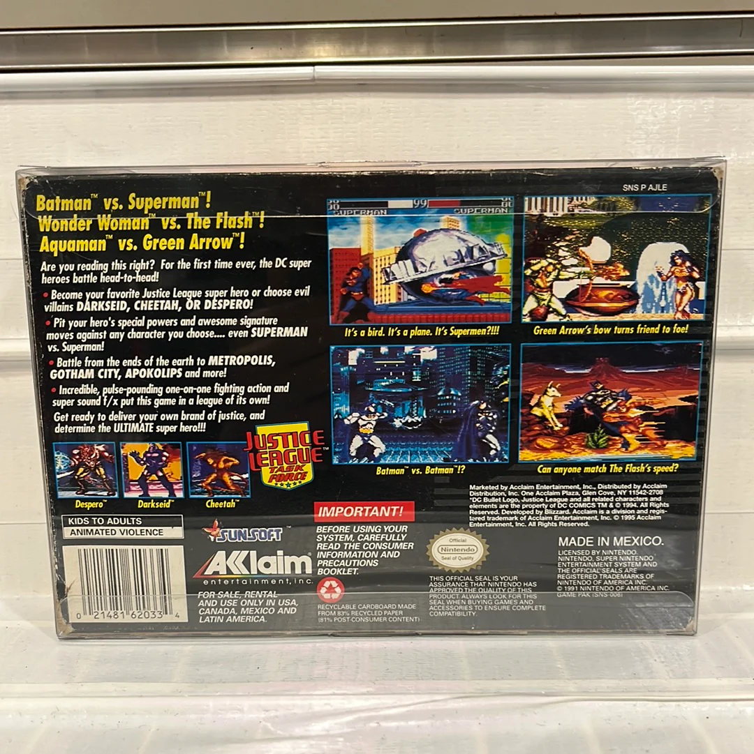 Justice League Task Force - Super Nintendo - Image 2