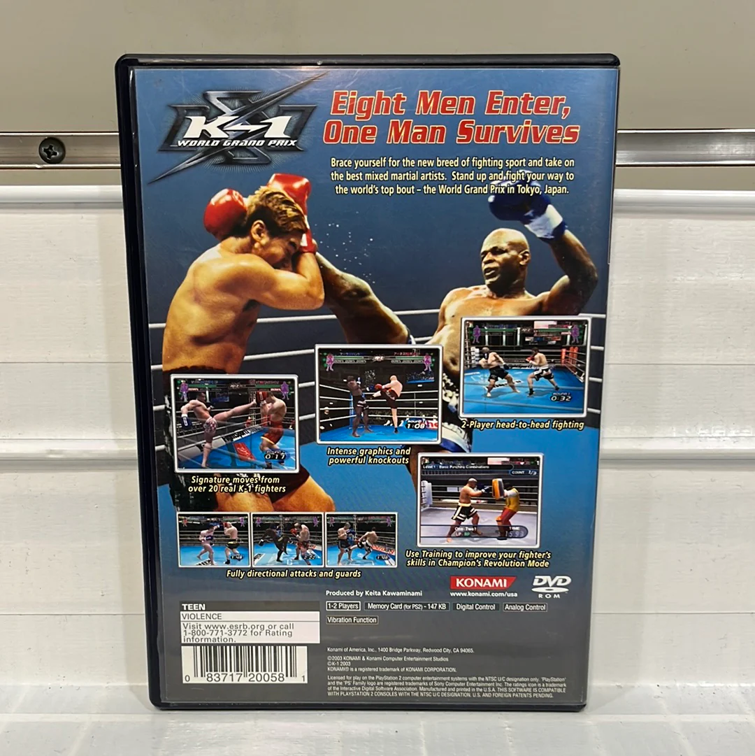 K-1 World Grand Prix - Playstation 2 - Image 2