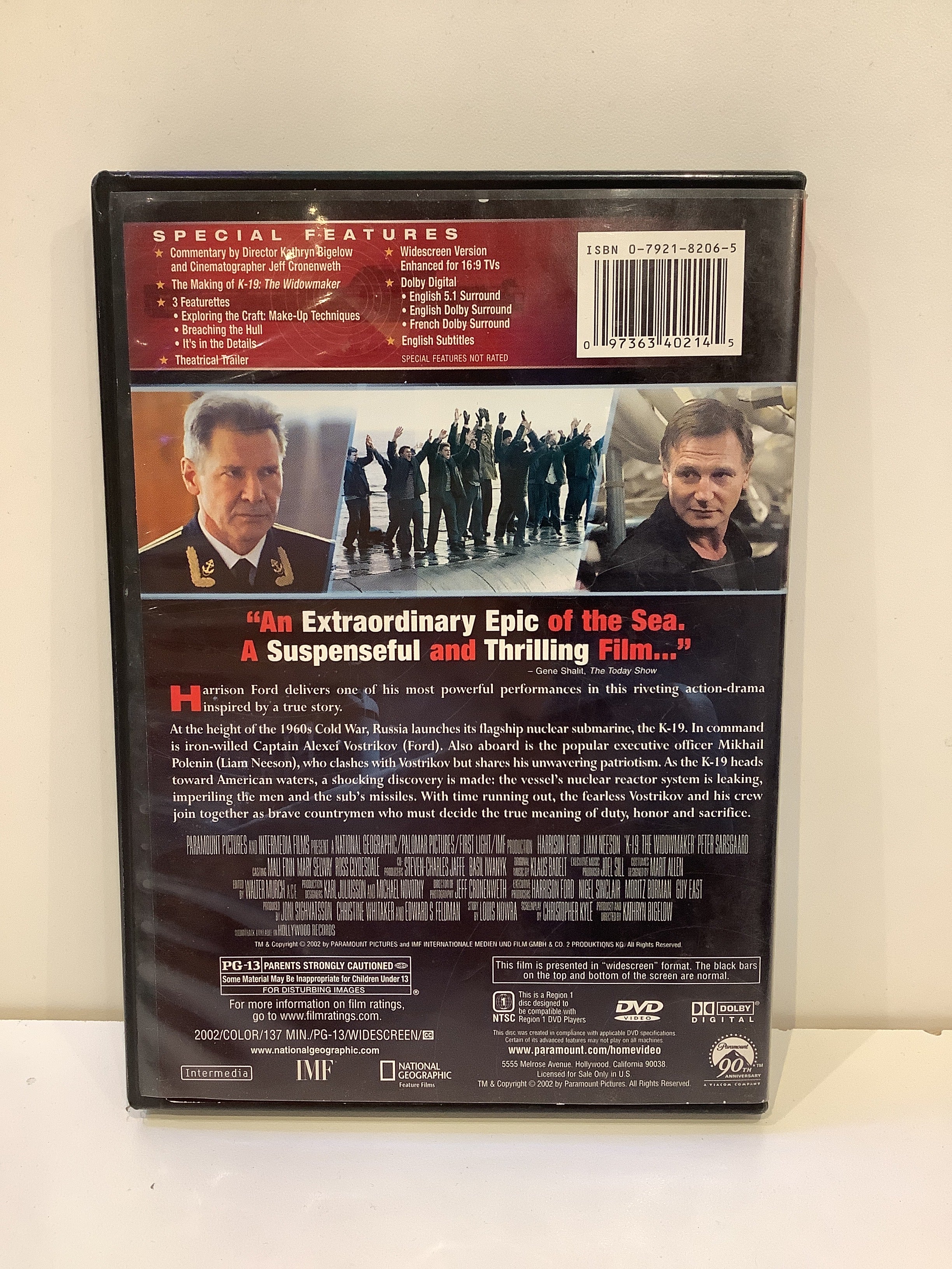 K-19 The Widowmaker - DVD - Image 2