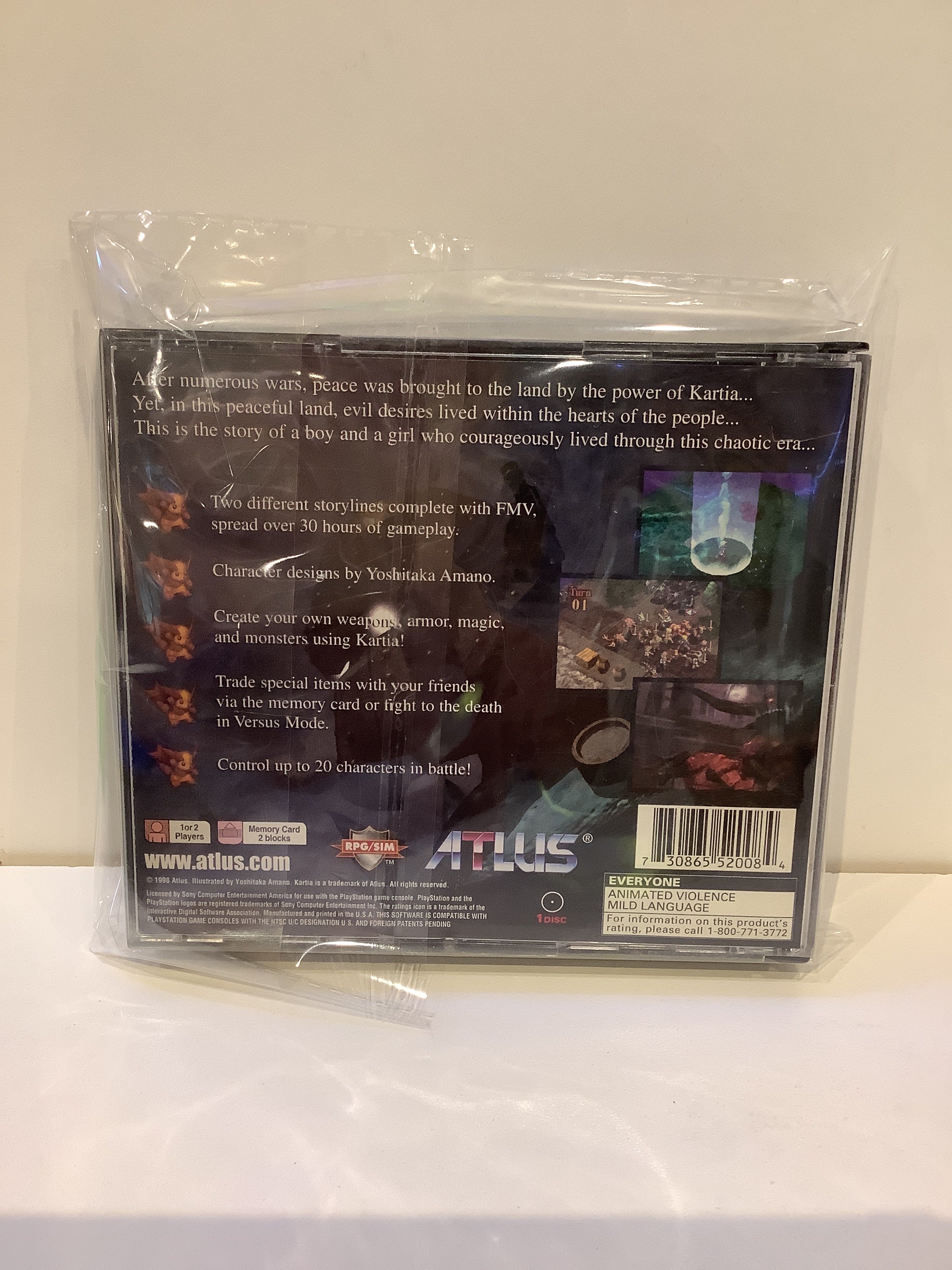 Kartia Word of Fate - Playstation - Image 2