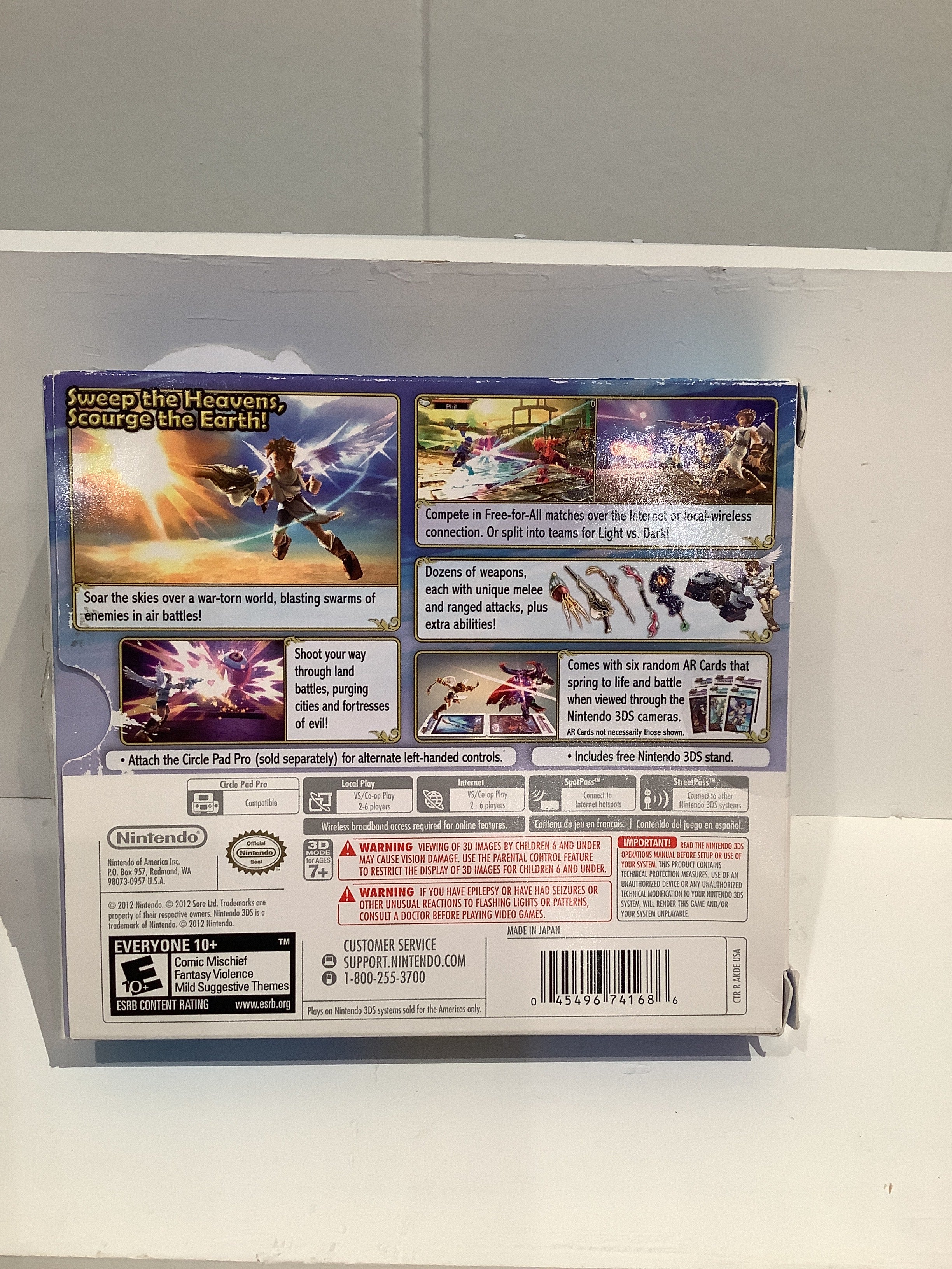 Kid Icarus Uprising [Big Box] - Nintendo 3DS - Image 2