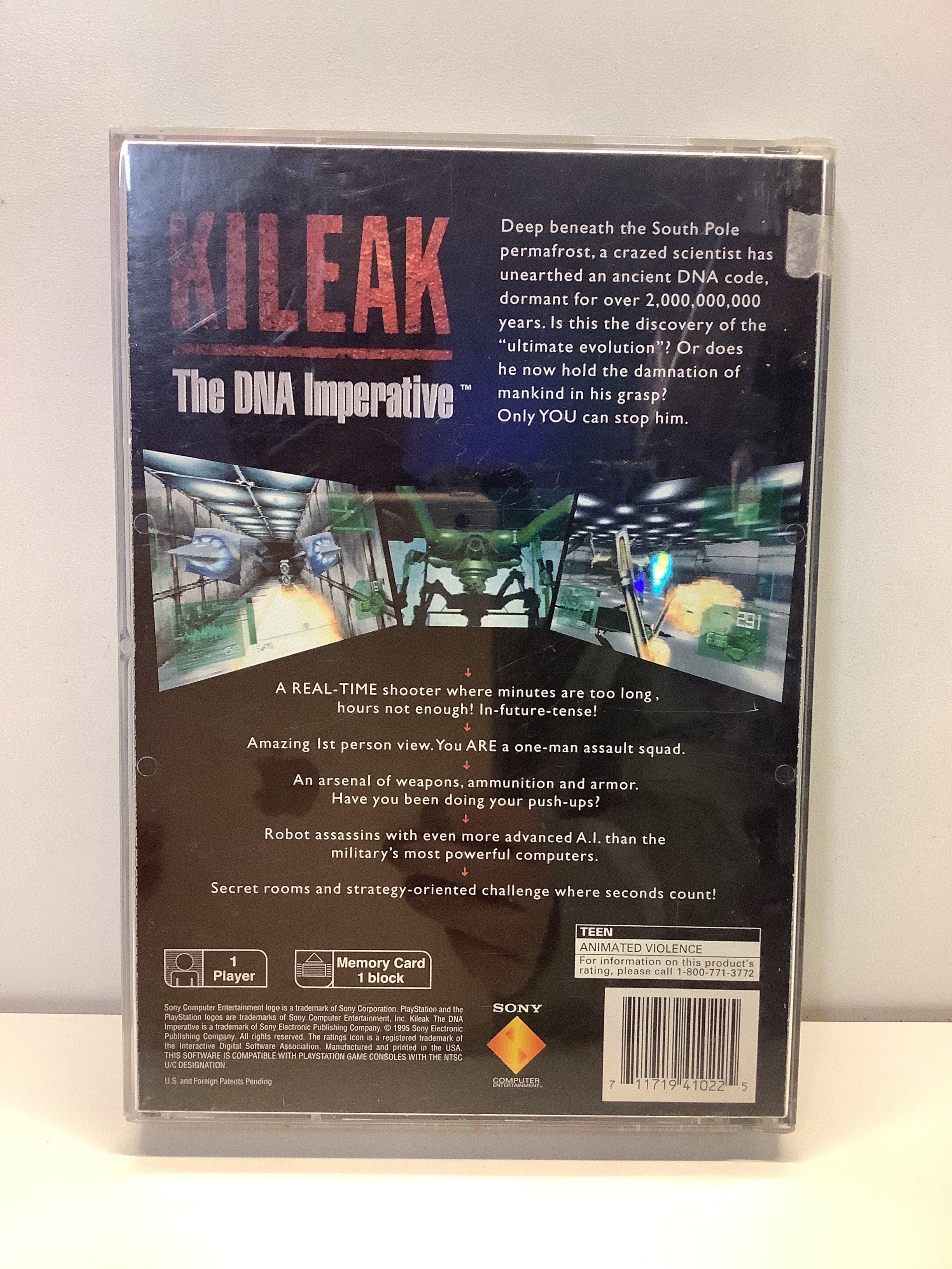 Kileak the DNA Imperative - Playstation - Image 3