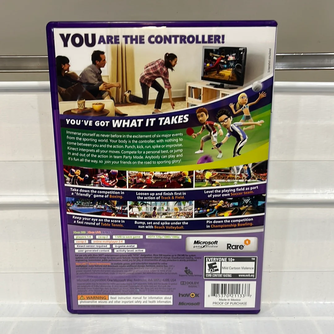 Kinect Sports - Xbox 360 - Image 2