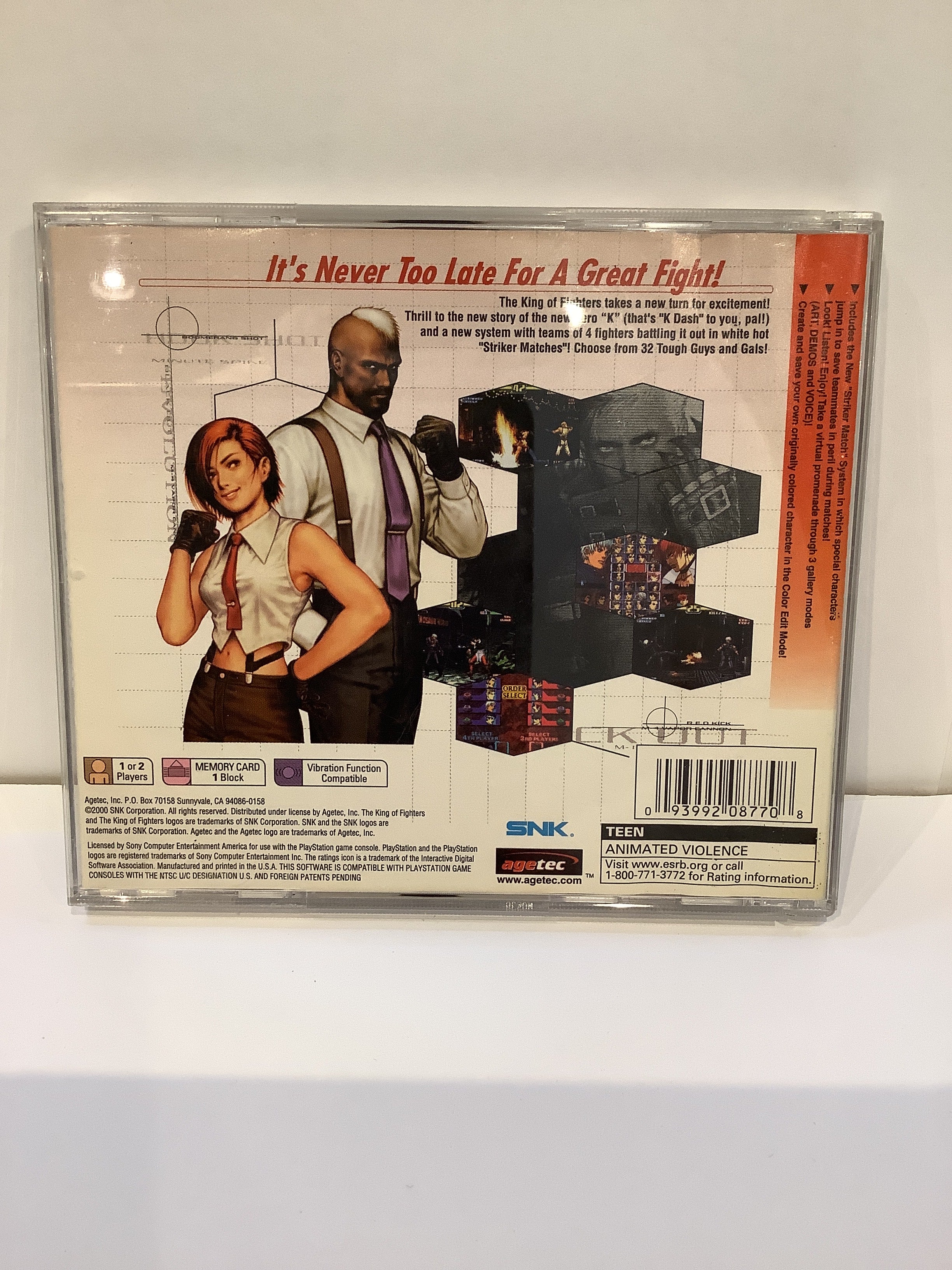 King of Fighters 99 - Playstation - Image 2
