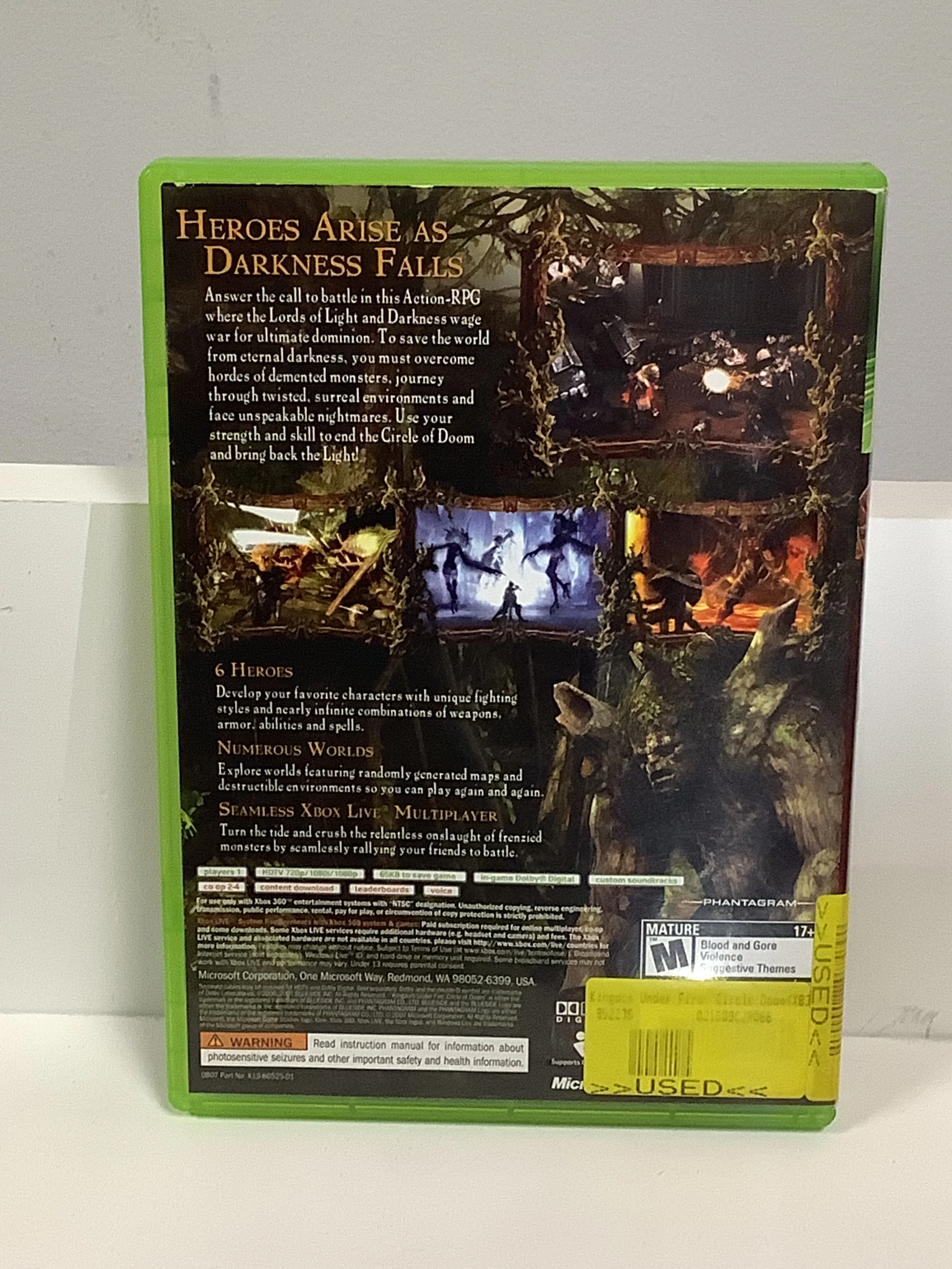 Kingdom Under Fire Circle of Doom - Xbox 360 - Image 2