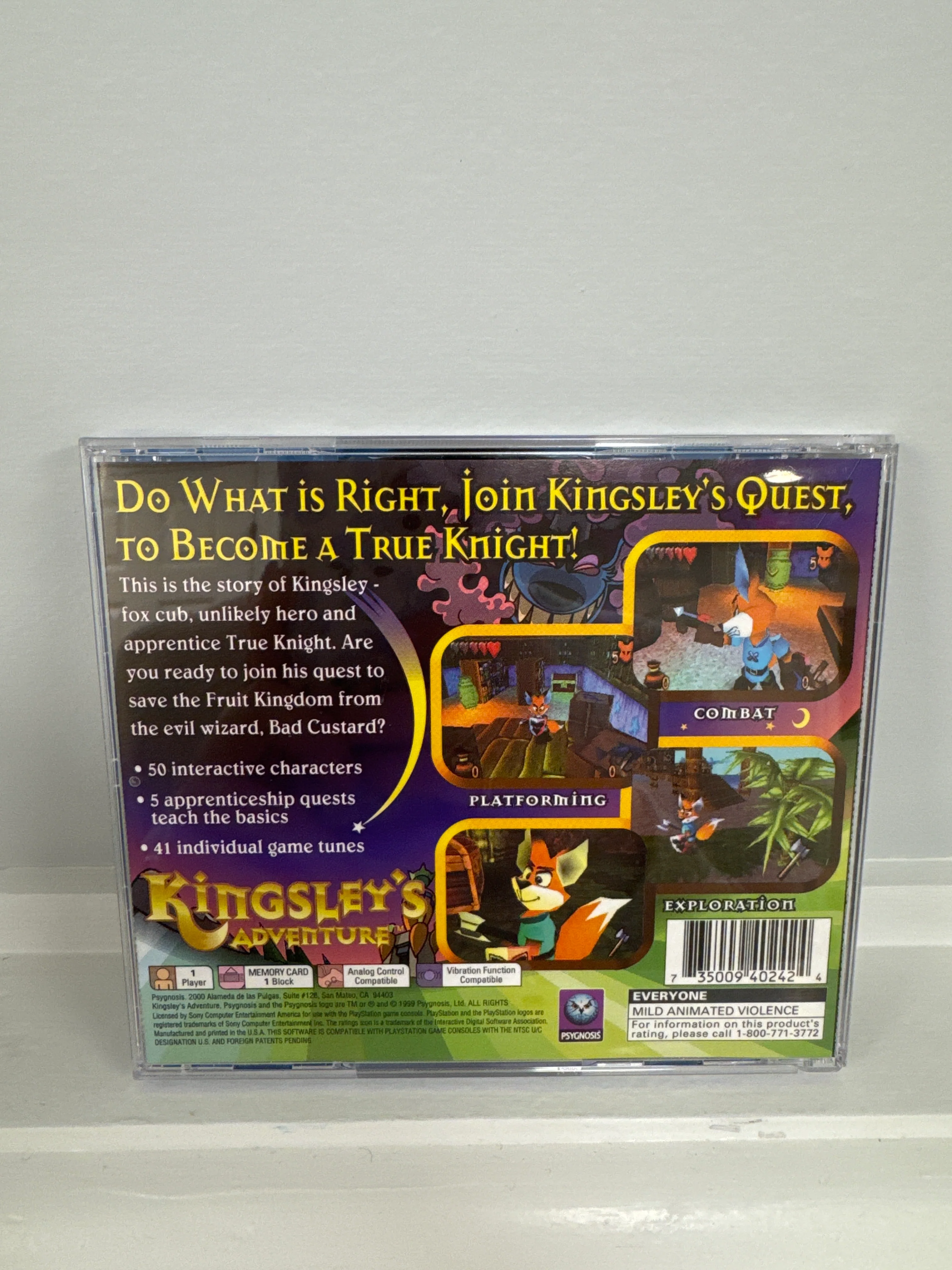 Kingsley's Adventures - Playstation - Image 2