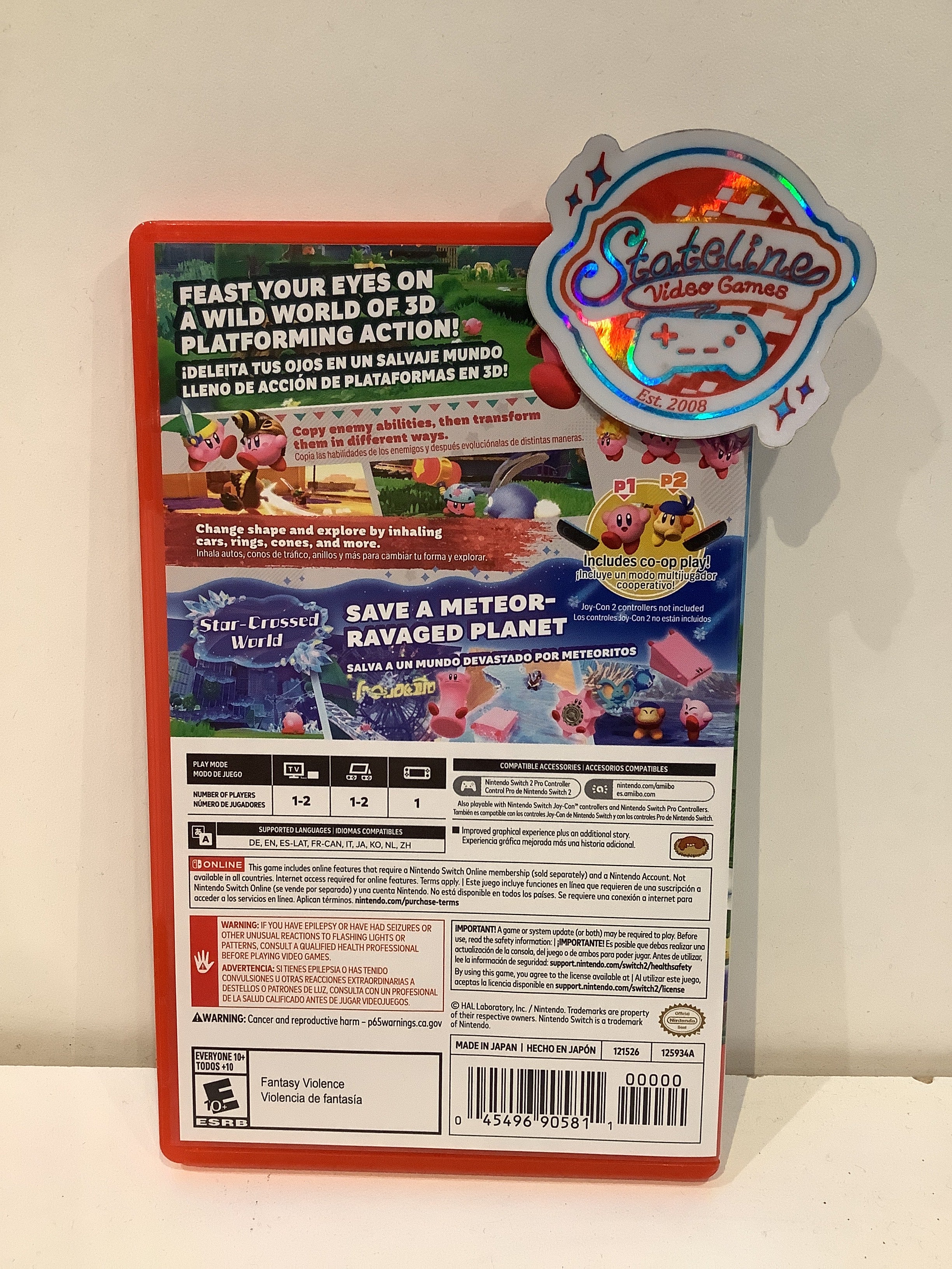 Kirby And The Forgotten Land + Star-Crossed World - Nintendo Switch 2 - Image 2