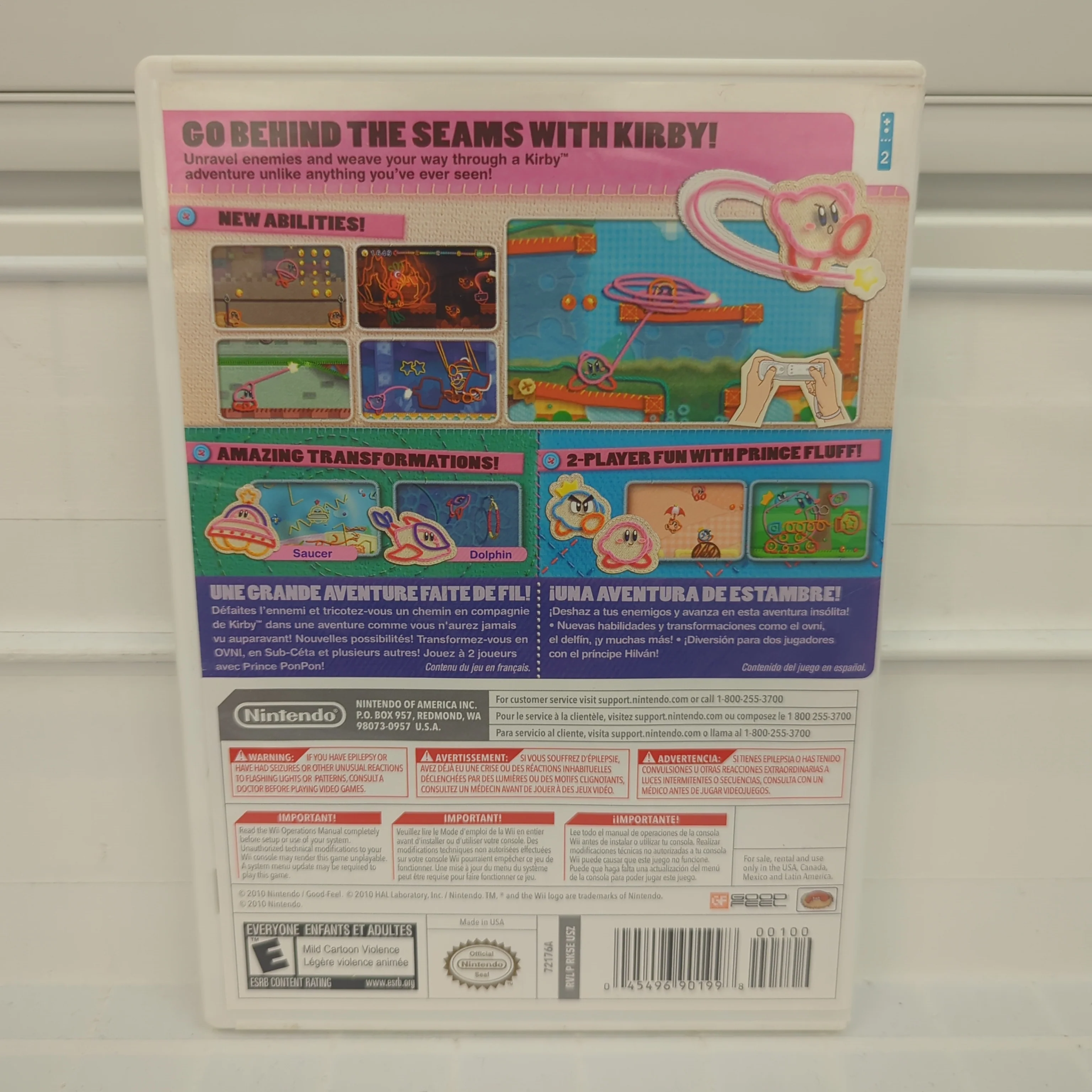 Kirby's Epic Yarn - Wii - Image 2