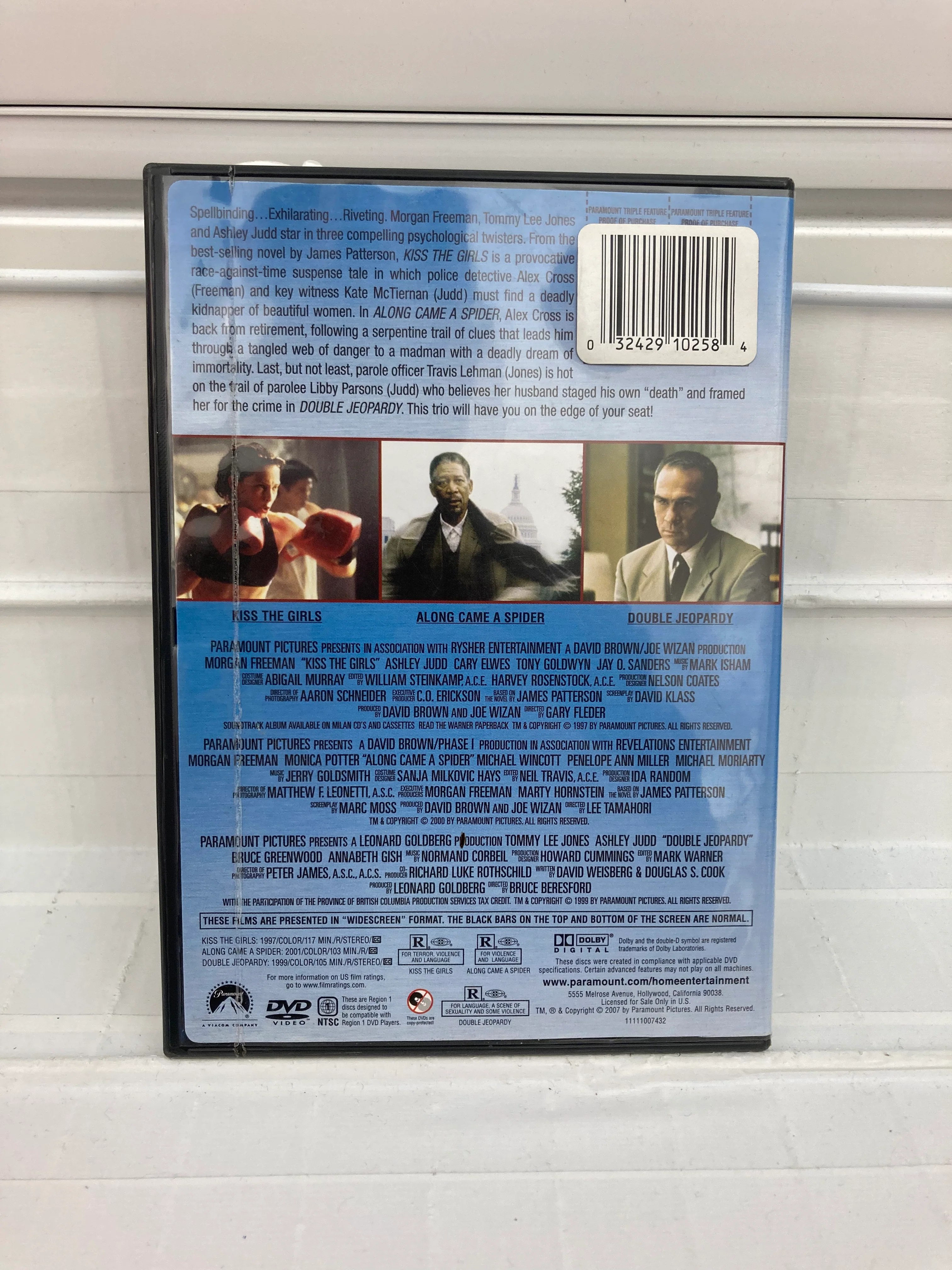Kiss The Girls/ Along Came A Spider/ Double Jeopardy - DVD - Image 2