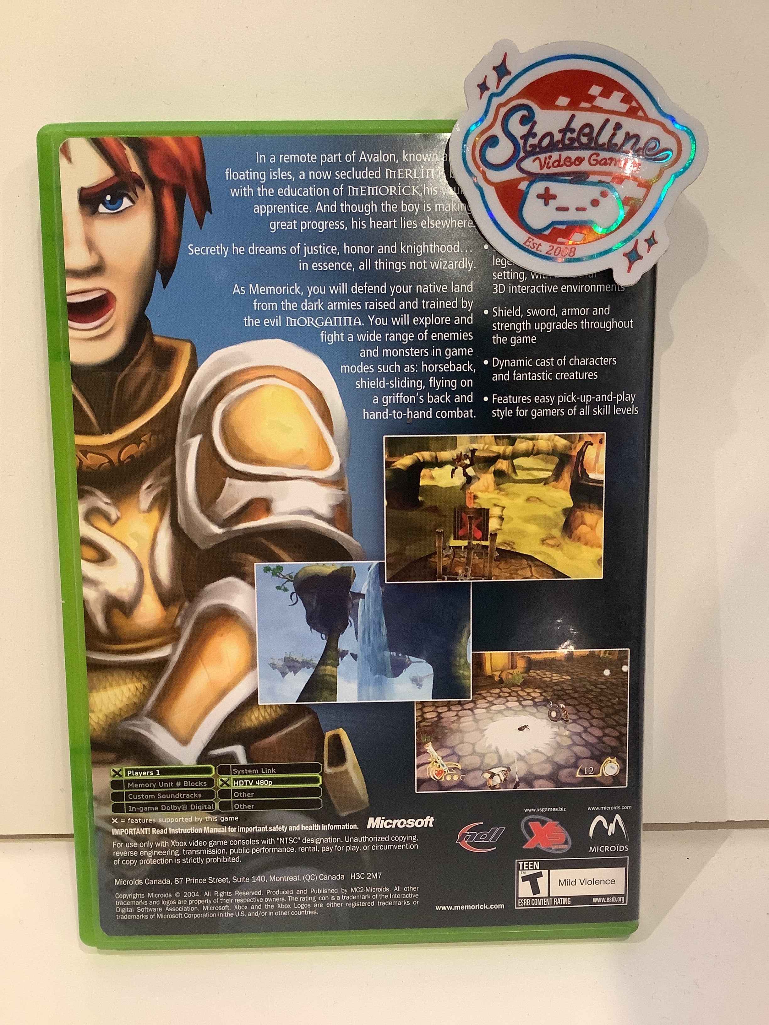 Knight's Apprentice Memorick's Adventures - Xbox - Image 2