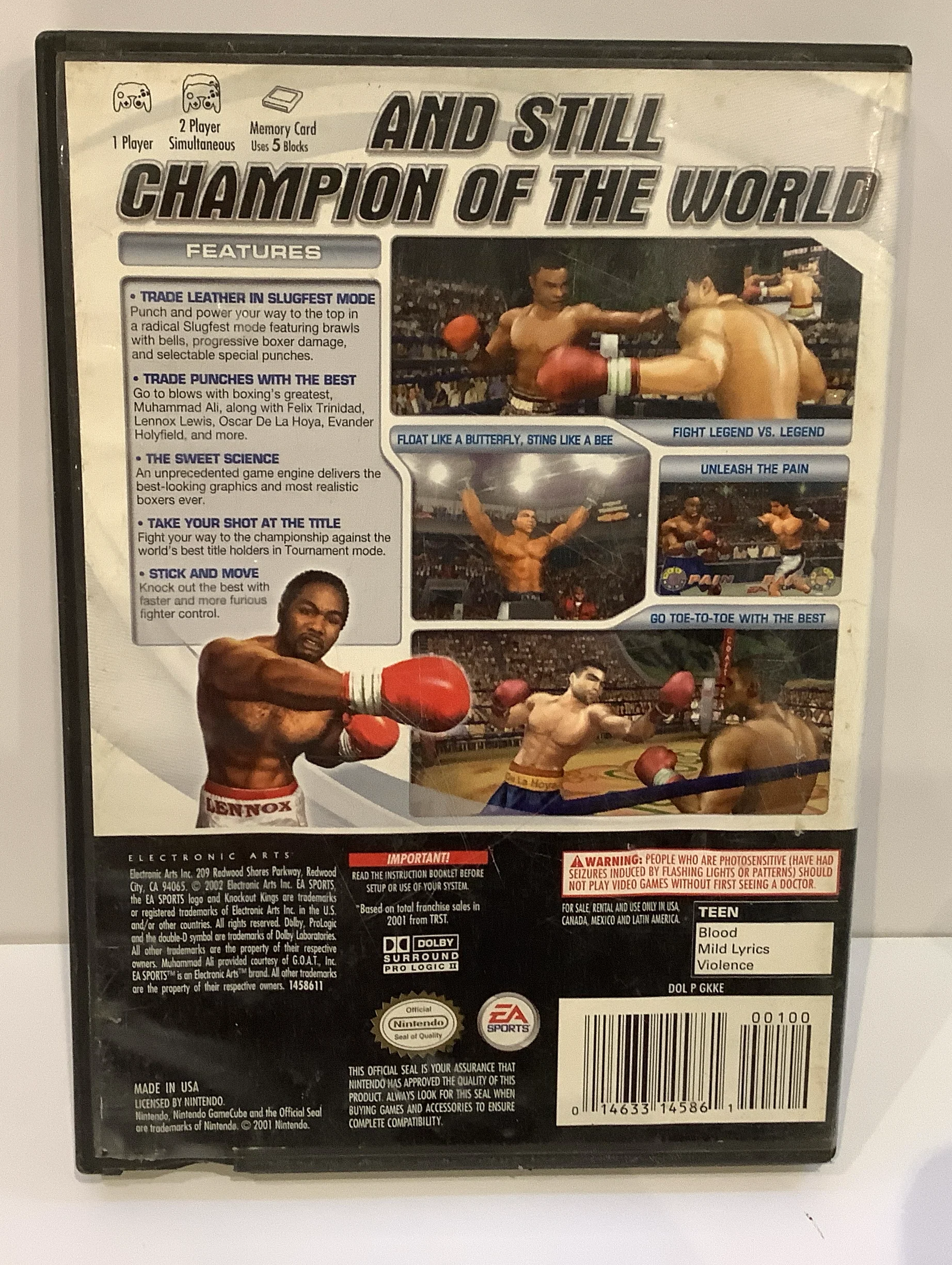 Knockout Kings 2003 - Gamecube - Image 2