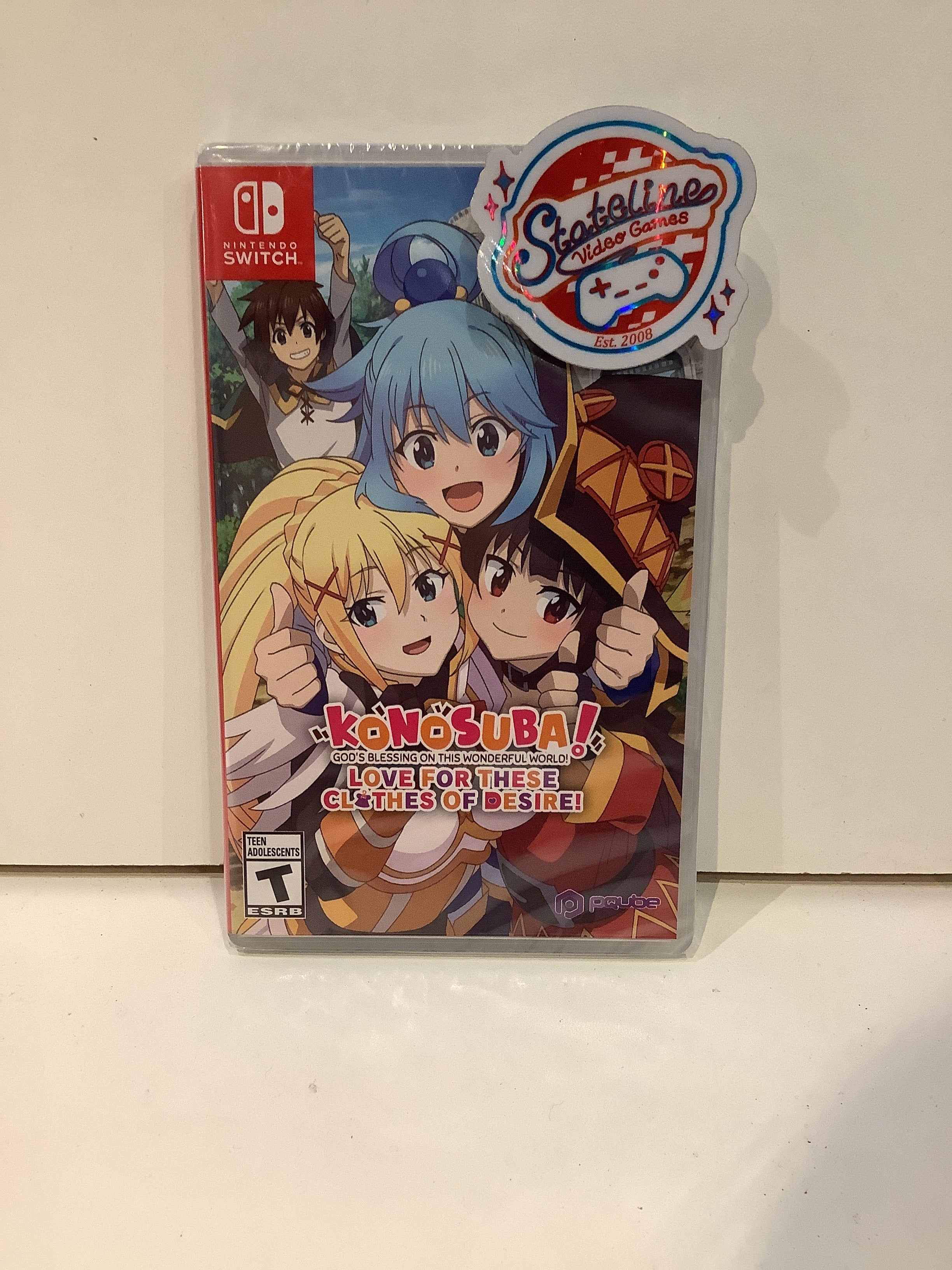 Konosuba: God's Blessing On This Wonderful World! Love For These Clothes Of Desire! - Nintendo Switch