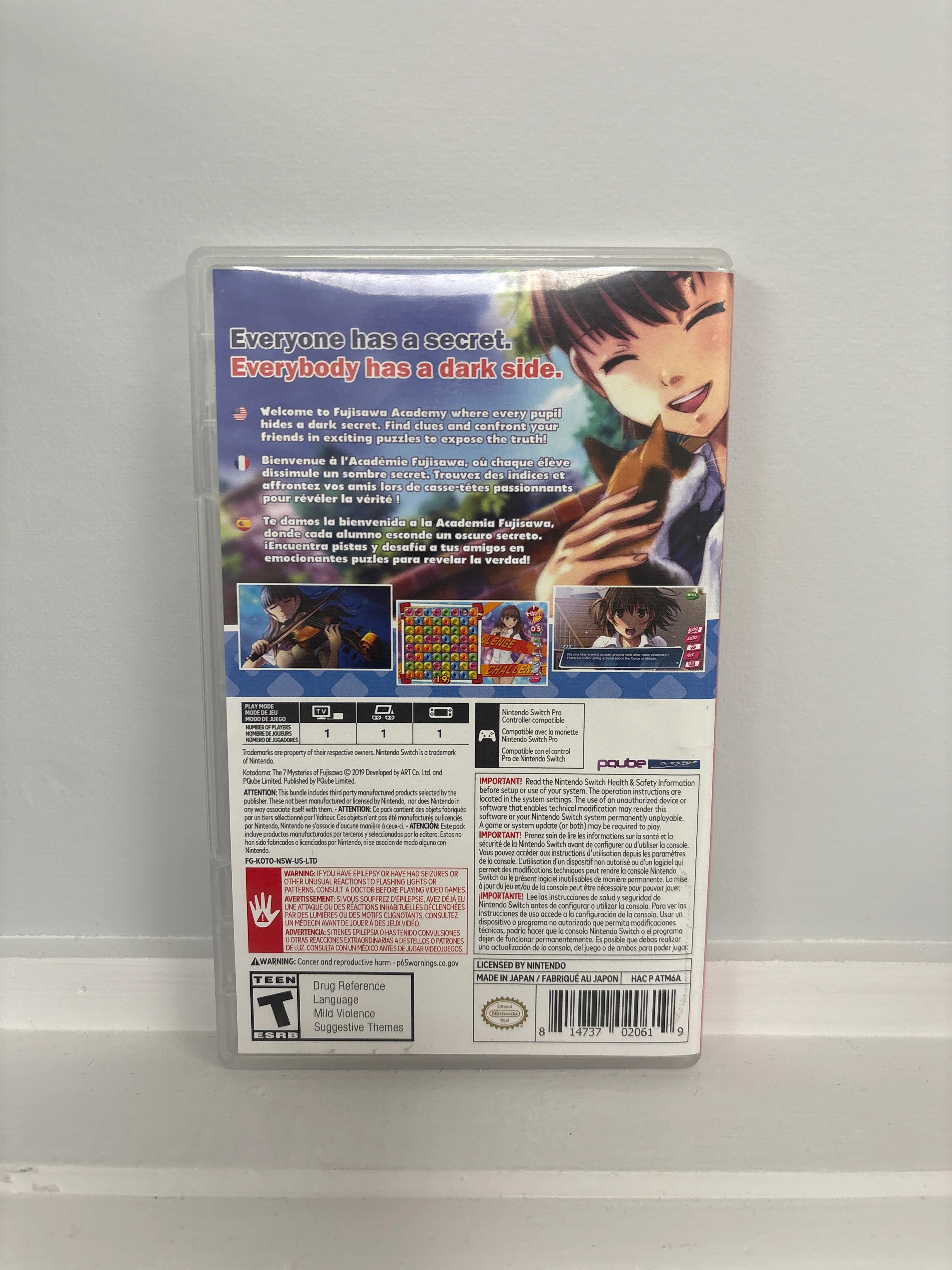 Kotodama: 7 Mysteries of Fujisawa - Nintendo Switch - Image 2