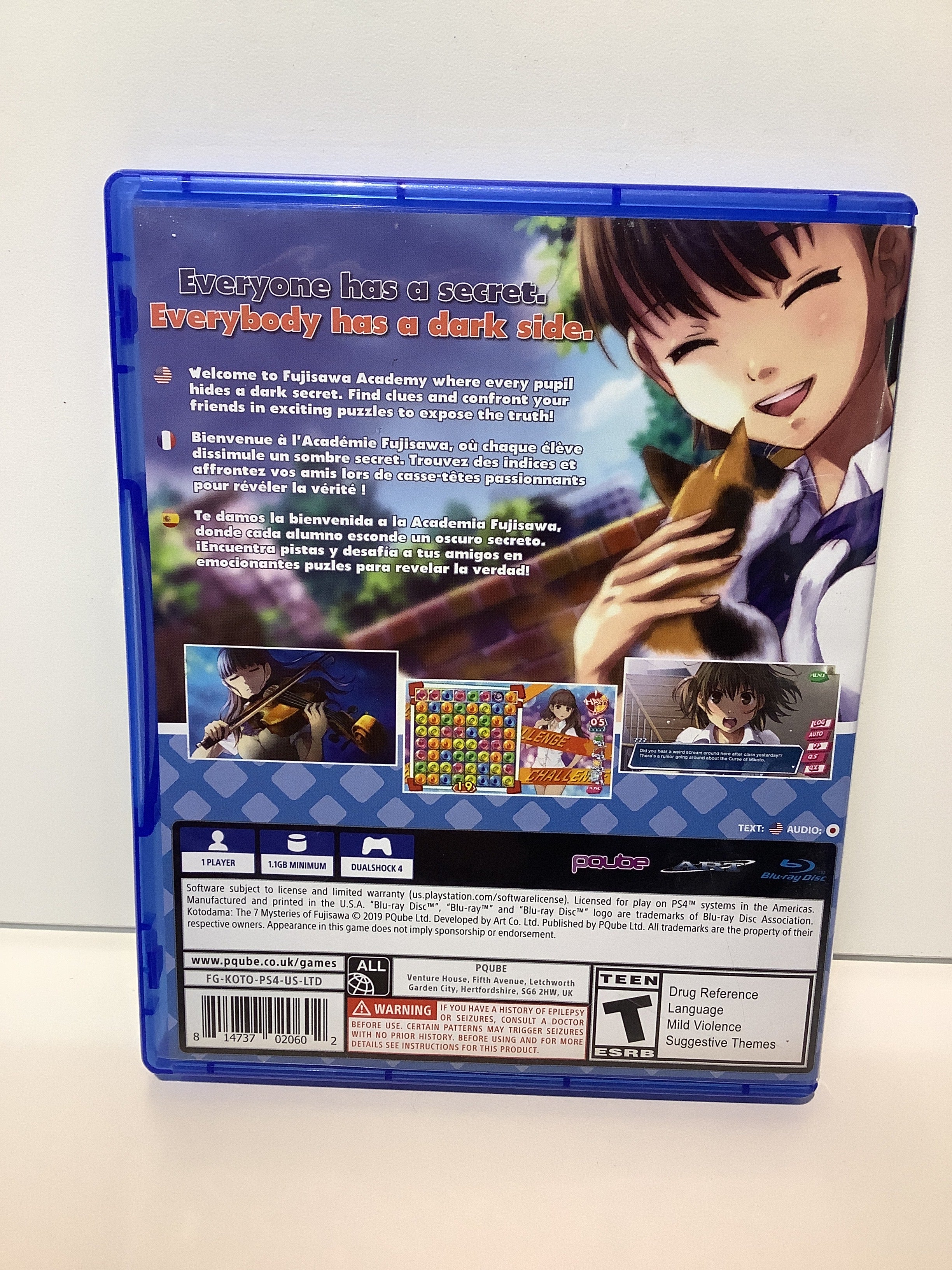 Kotodama: 7 Mysteries of Fujisawa - Playstation 4 - Image 2