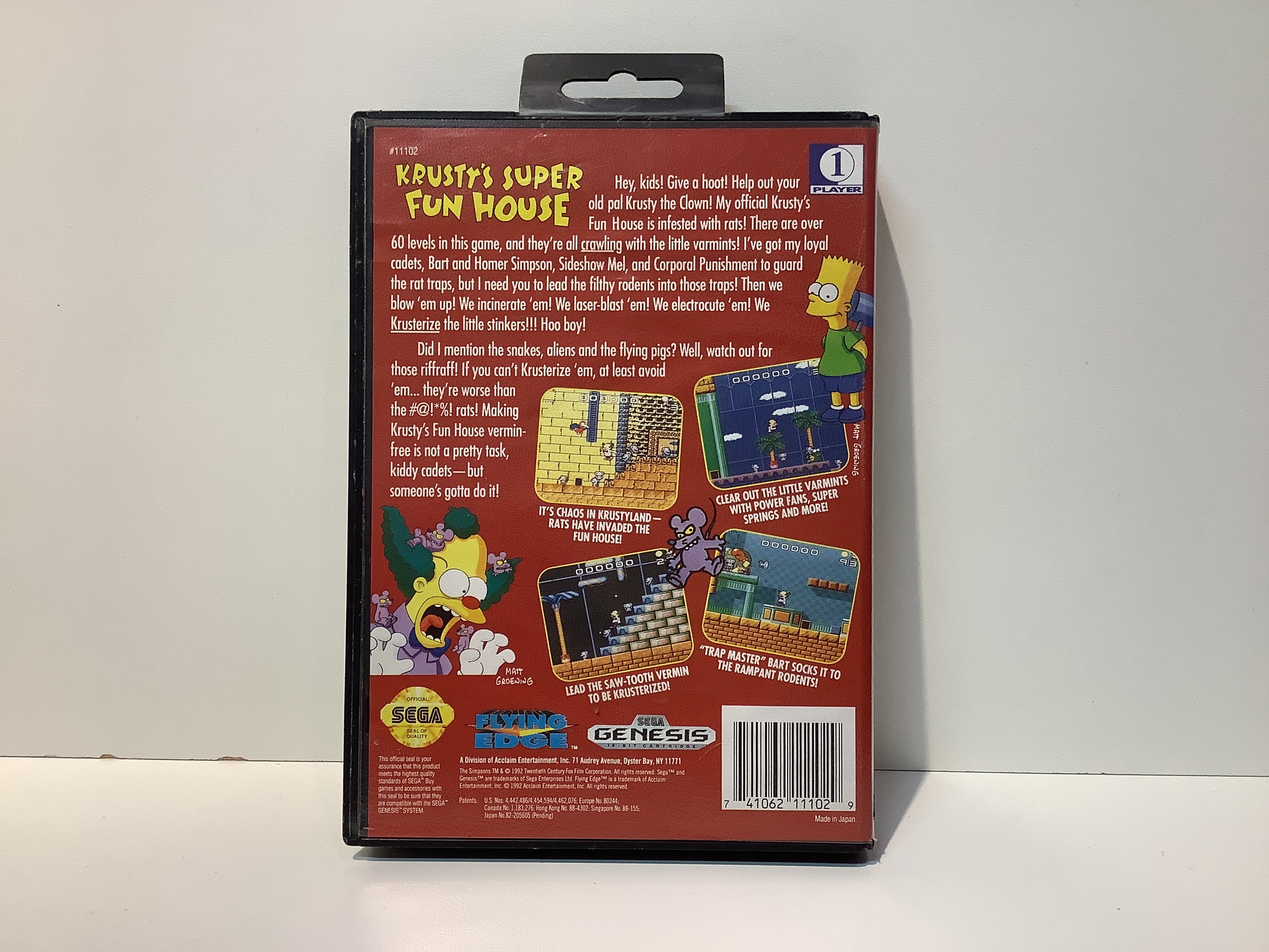 Krusty's Super Fun House - Sega Genesis - Image 2