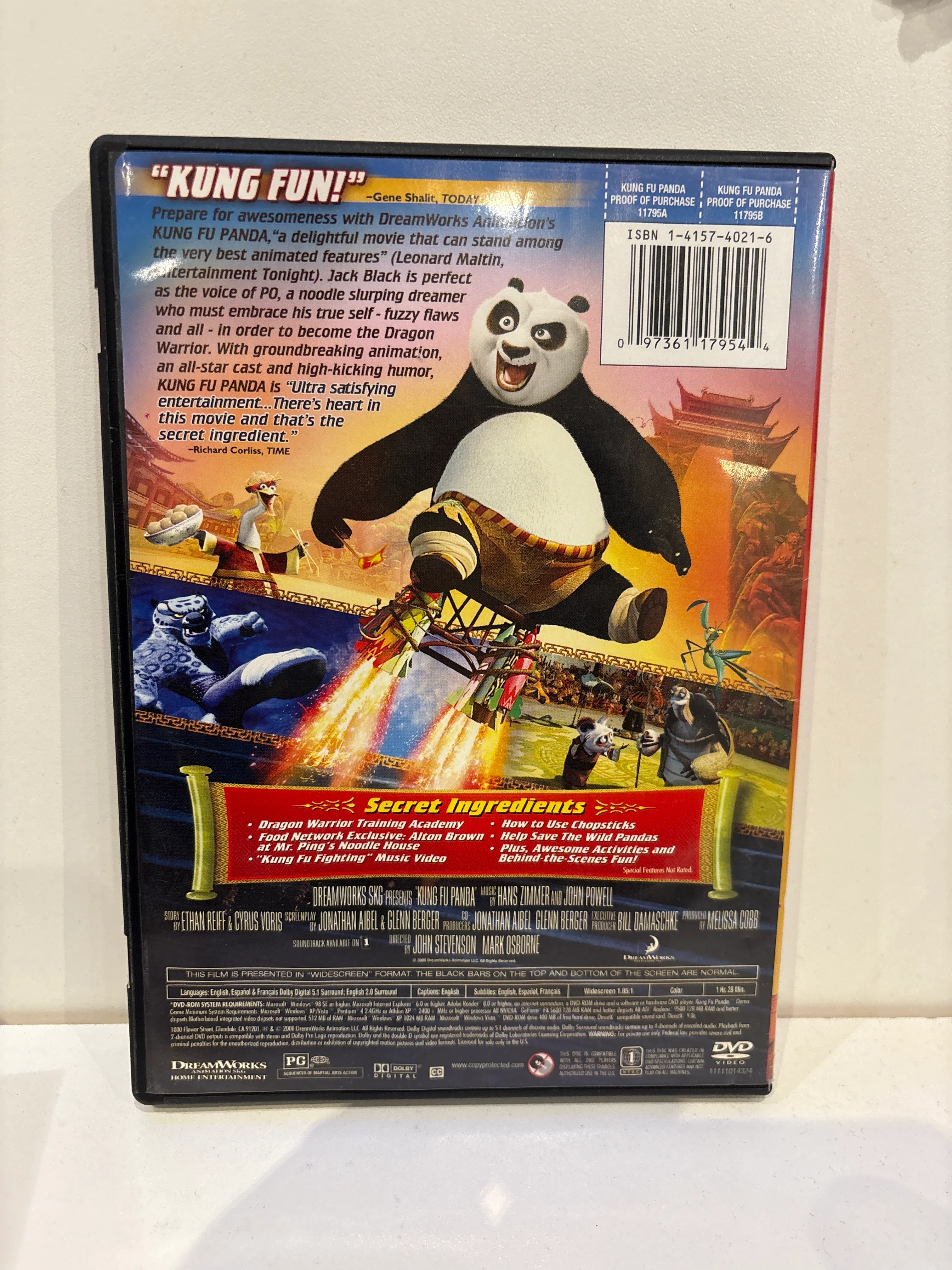 Kung Fu Panda - DVD - Image 2