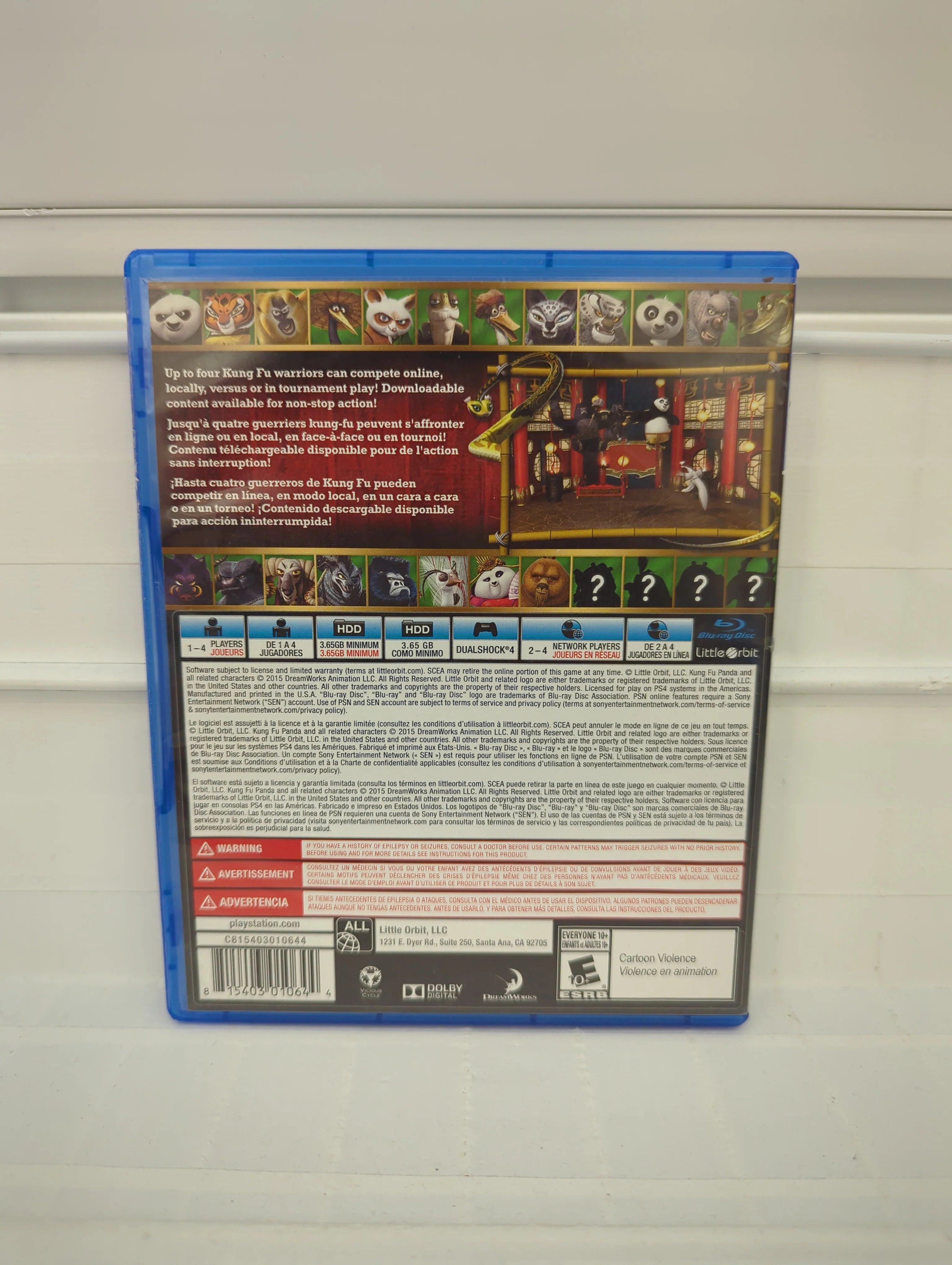 Kung Fu Panda Showdown of the Legendary Legends - Playstation 4 - Image 2