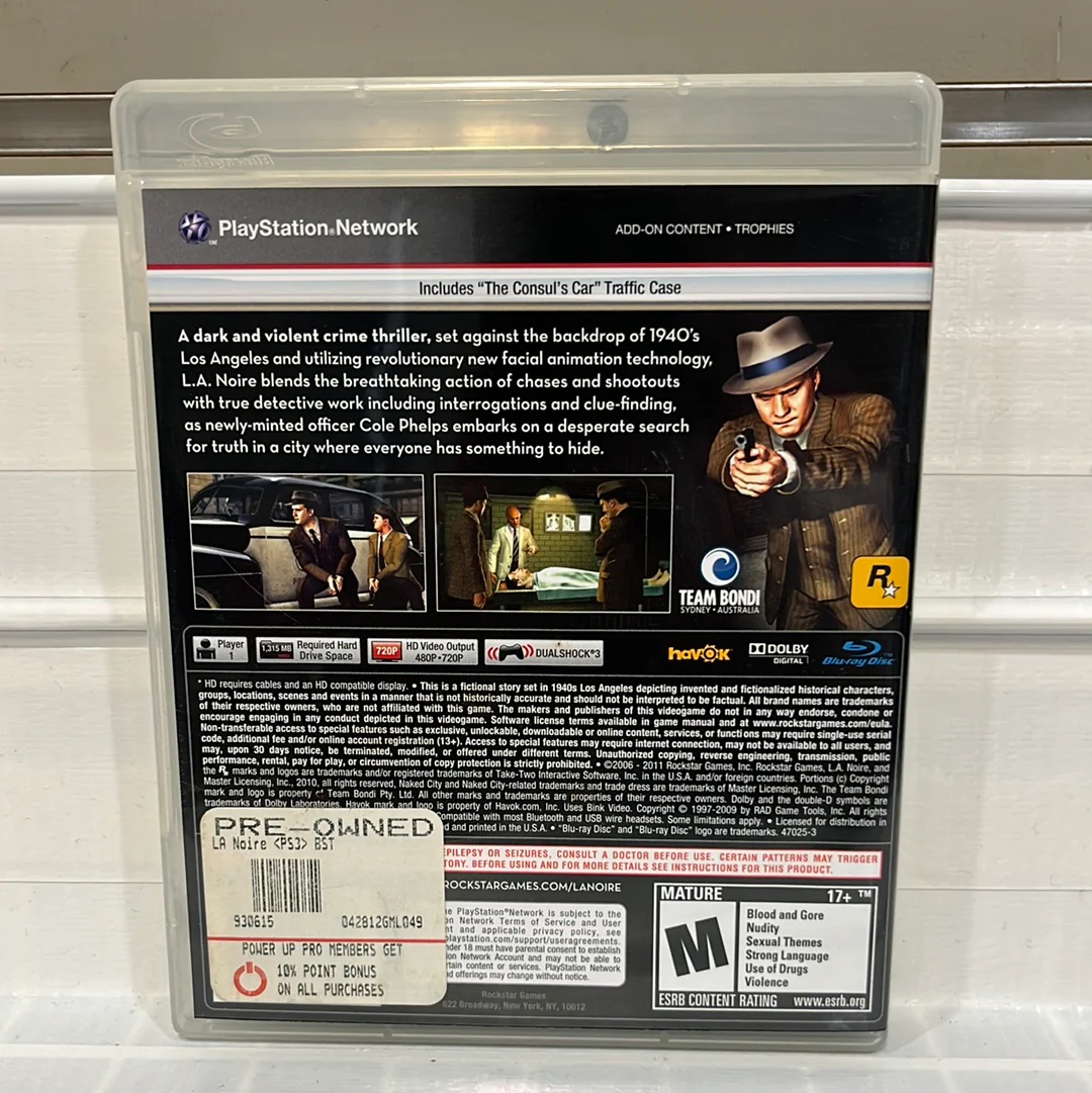 L.A. Noire - Playstation 3 - Image 2