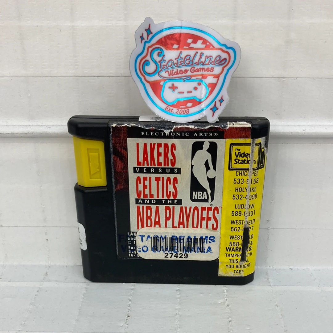Lakers vs. Celtics and the NBA Playoffs - Sega Genesis - Image 4