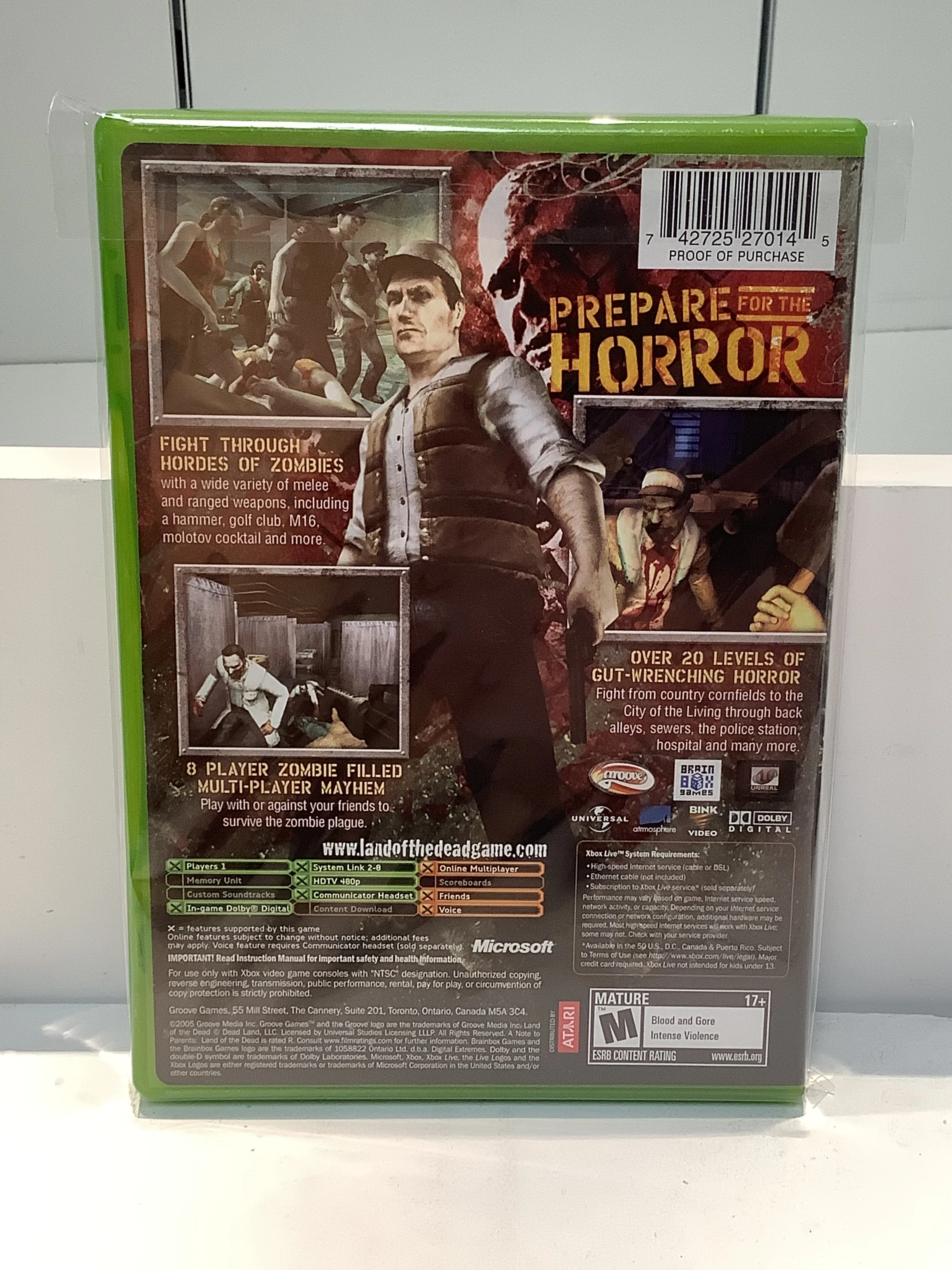 Land of the Dead Road to Fiddler's Green - Xbox - Image 2