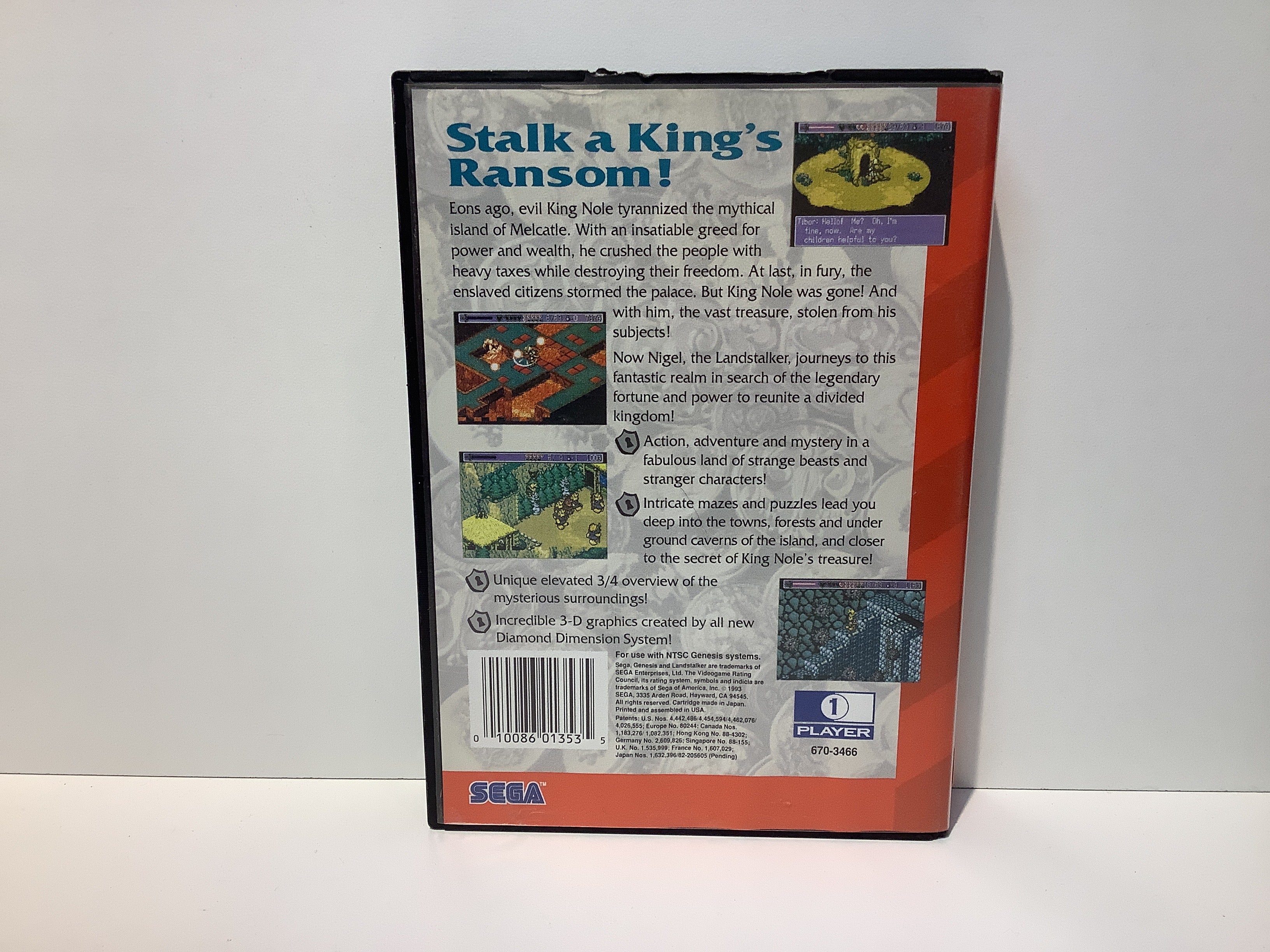 Landstalker Treasures of King Nole - Sega Genesis - Image 3