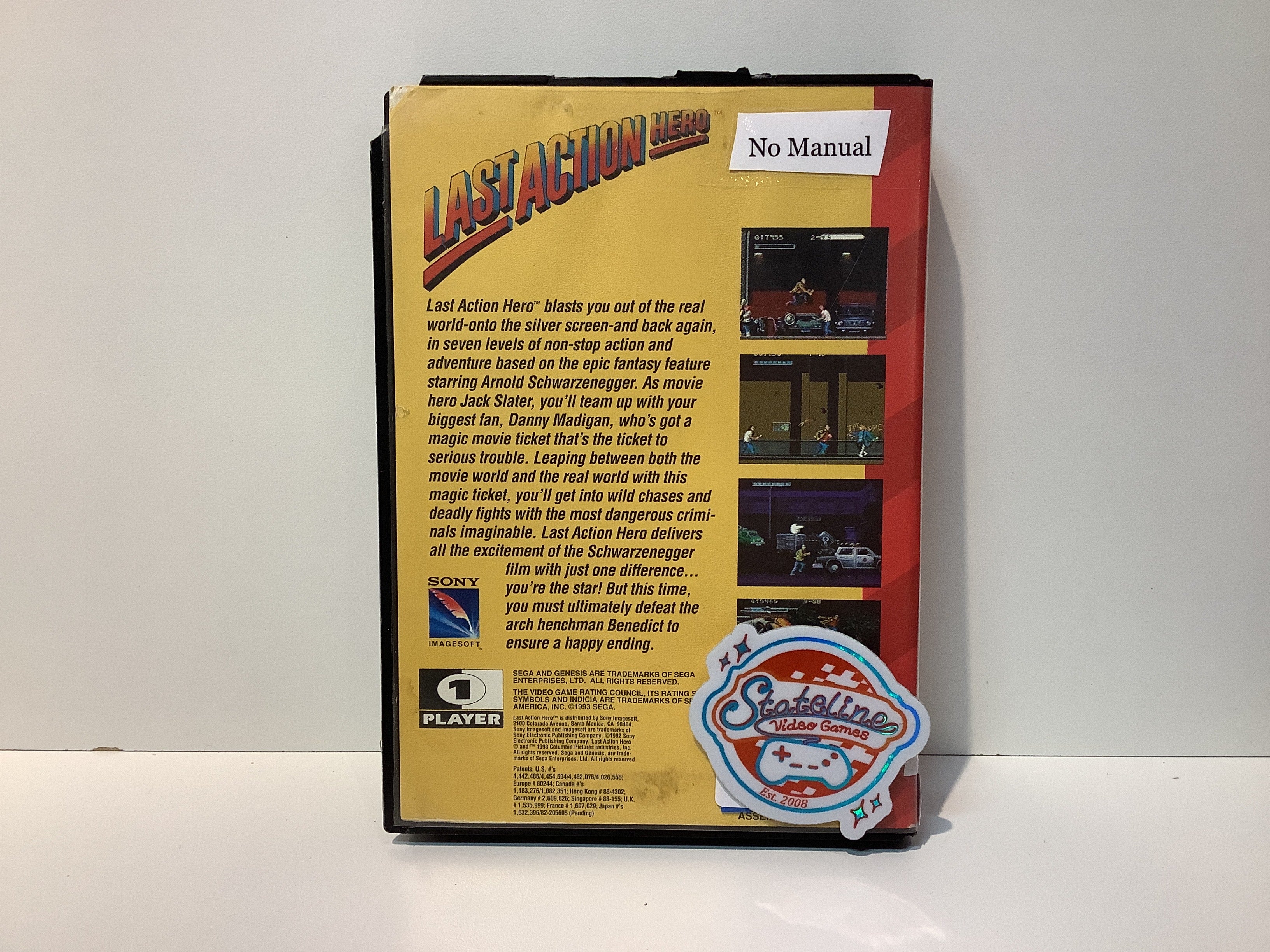 Last Action Hero - Sega Genesis - Image 2