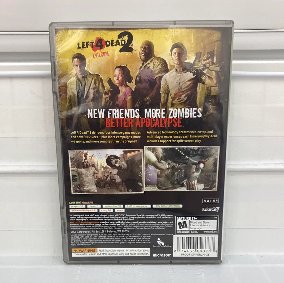 Left 4 Dead 2 [Platinum Hits] - Xbox 360 - Image 2