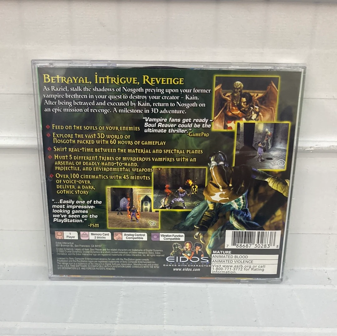 Legacy of Kain Soul Reaver [Greatest Hits] - Playstation - Image 2