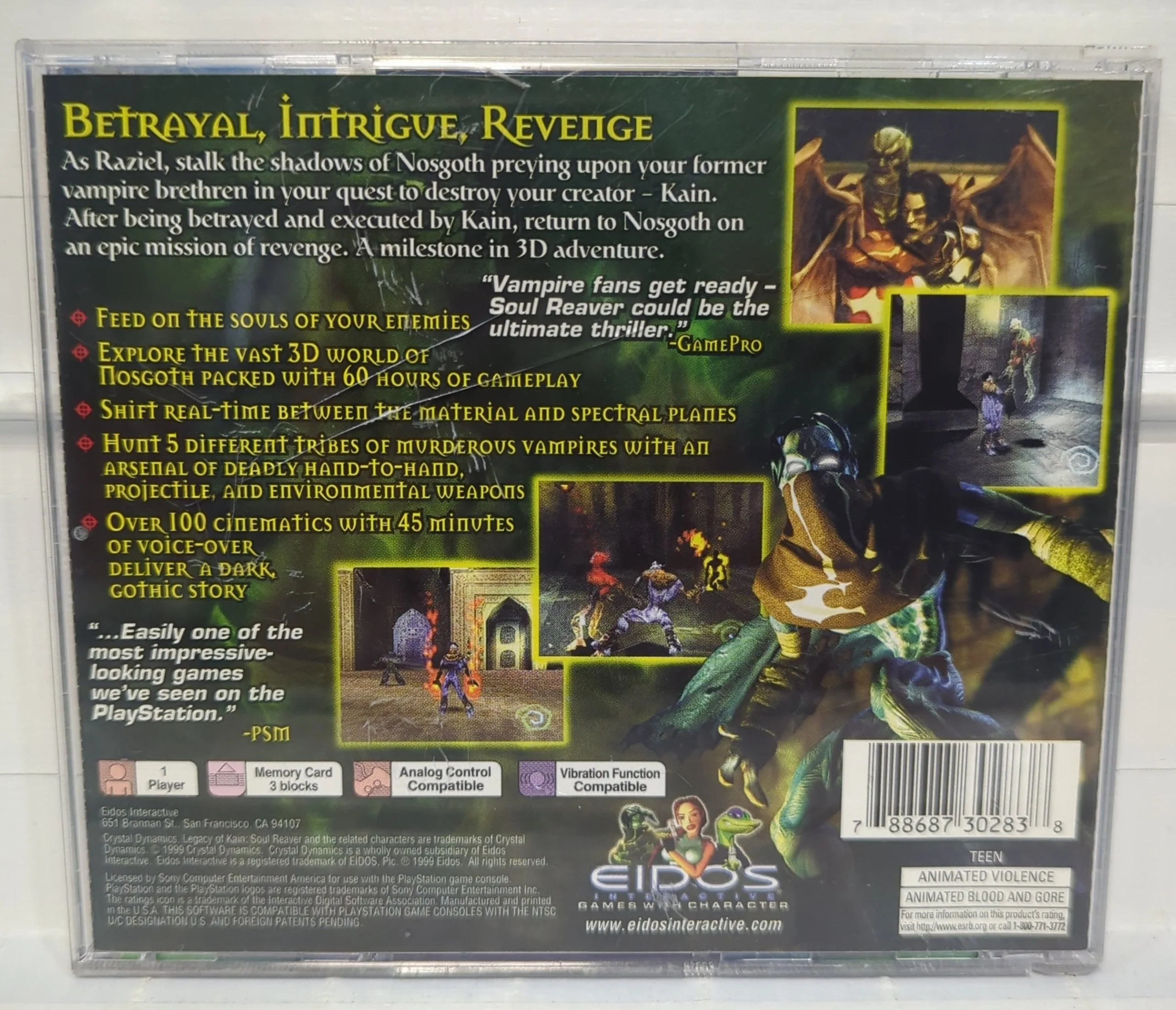 Legacy of Kain Soul Reaver - Playstation - Image 2