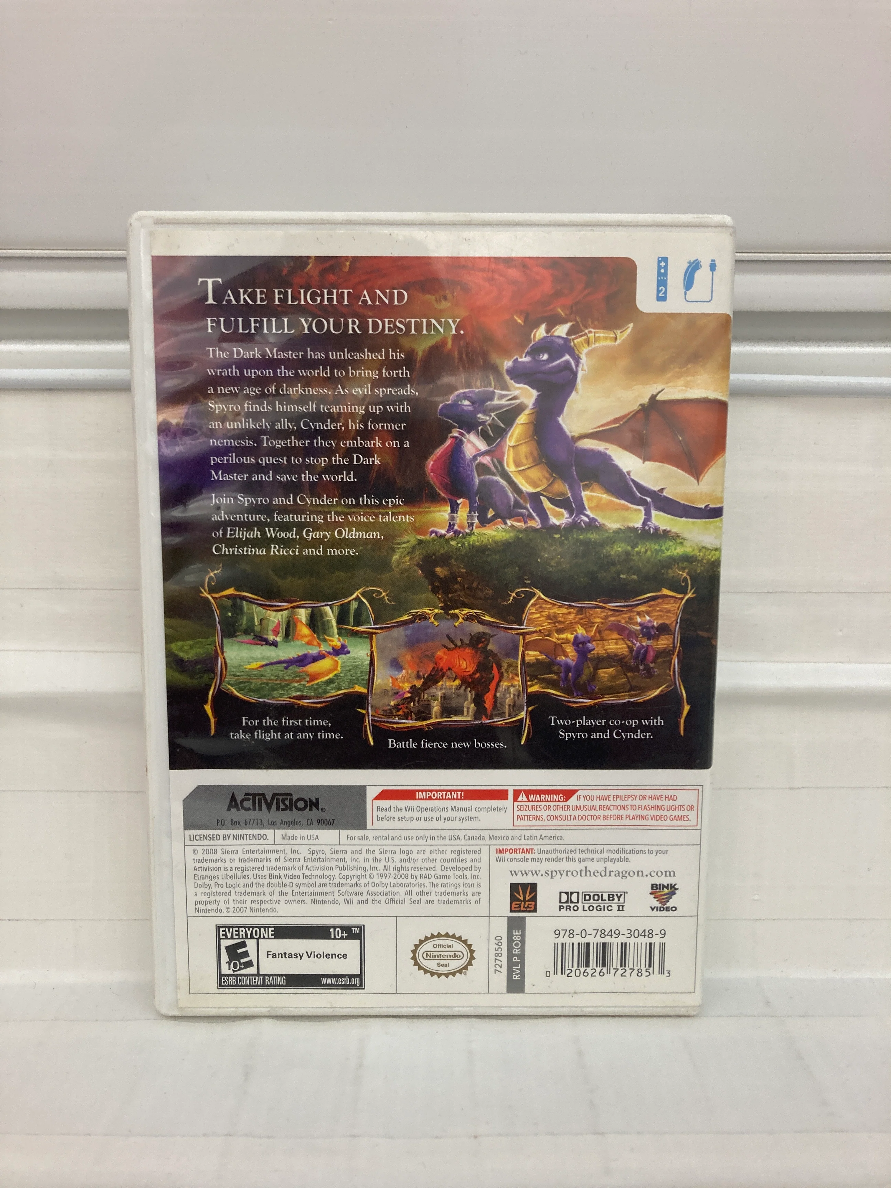 Legend of Spyro Dawn of the Dragon - Wii - Image 2