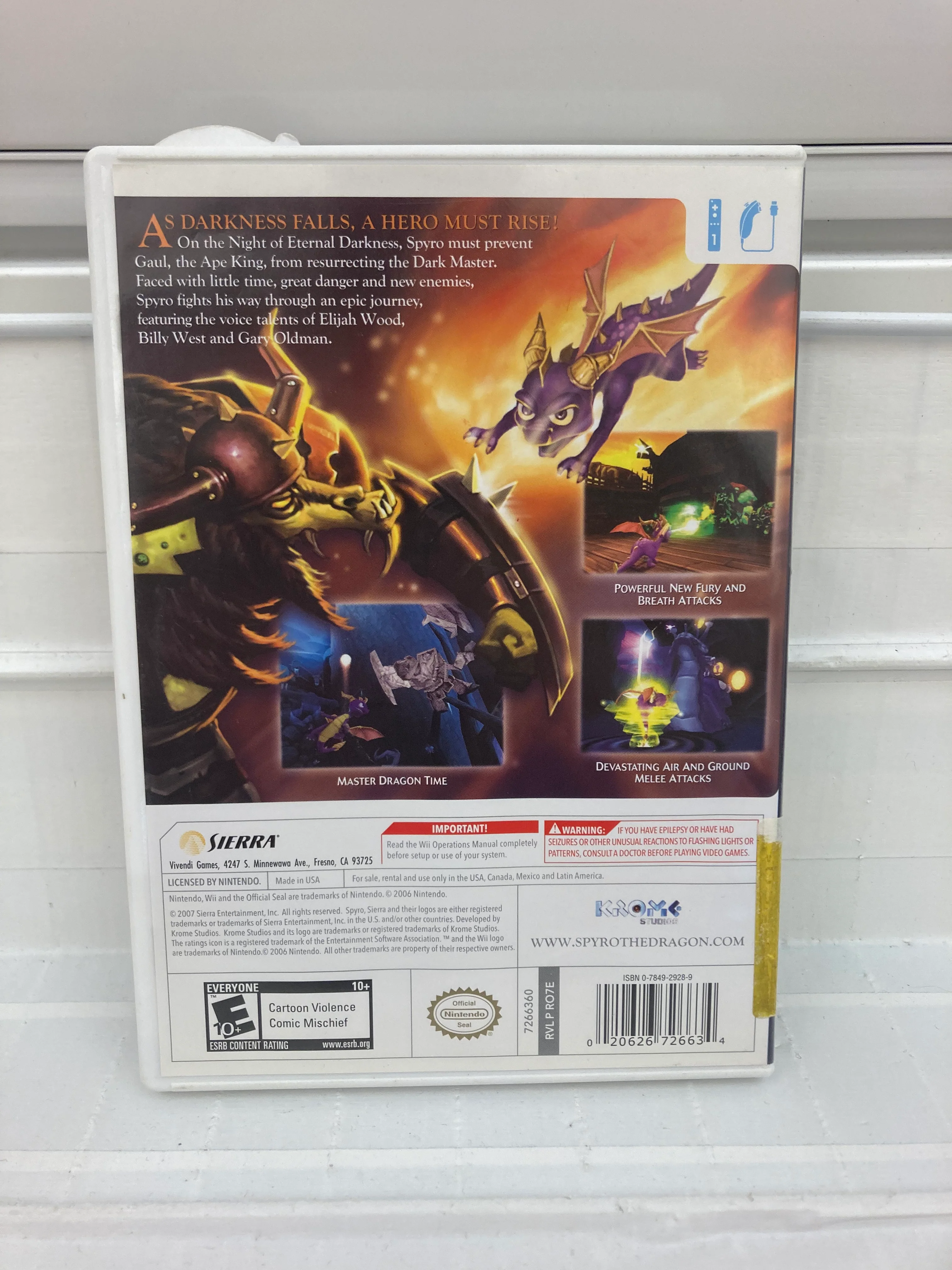 Legend of Spyro The Eternal Night - Wii - Image 2