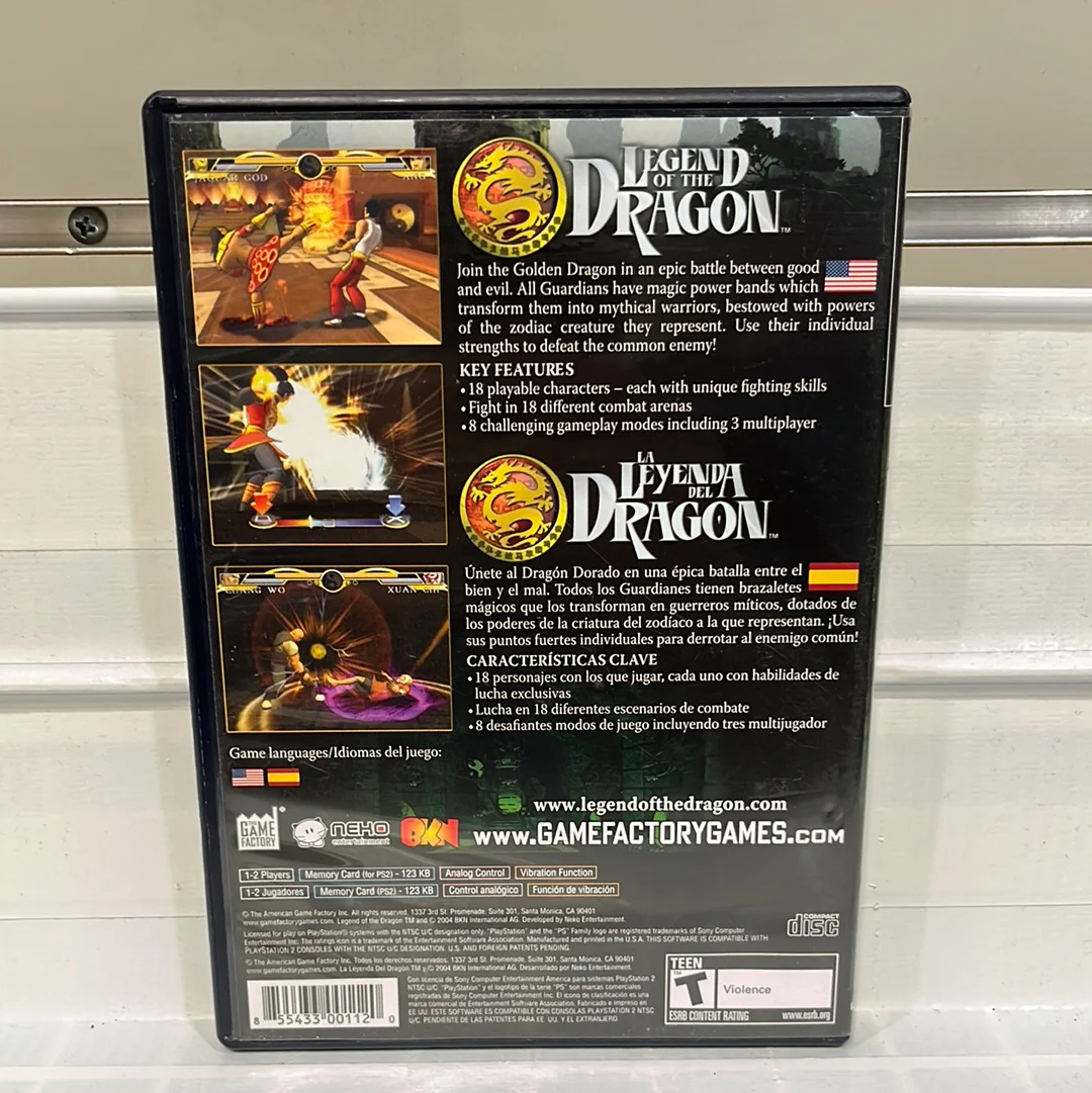 Legend of the Dragon - Playstation 2 - Image 2