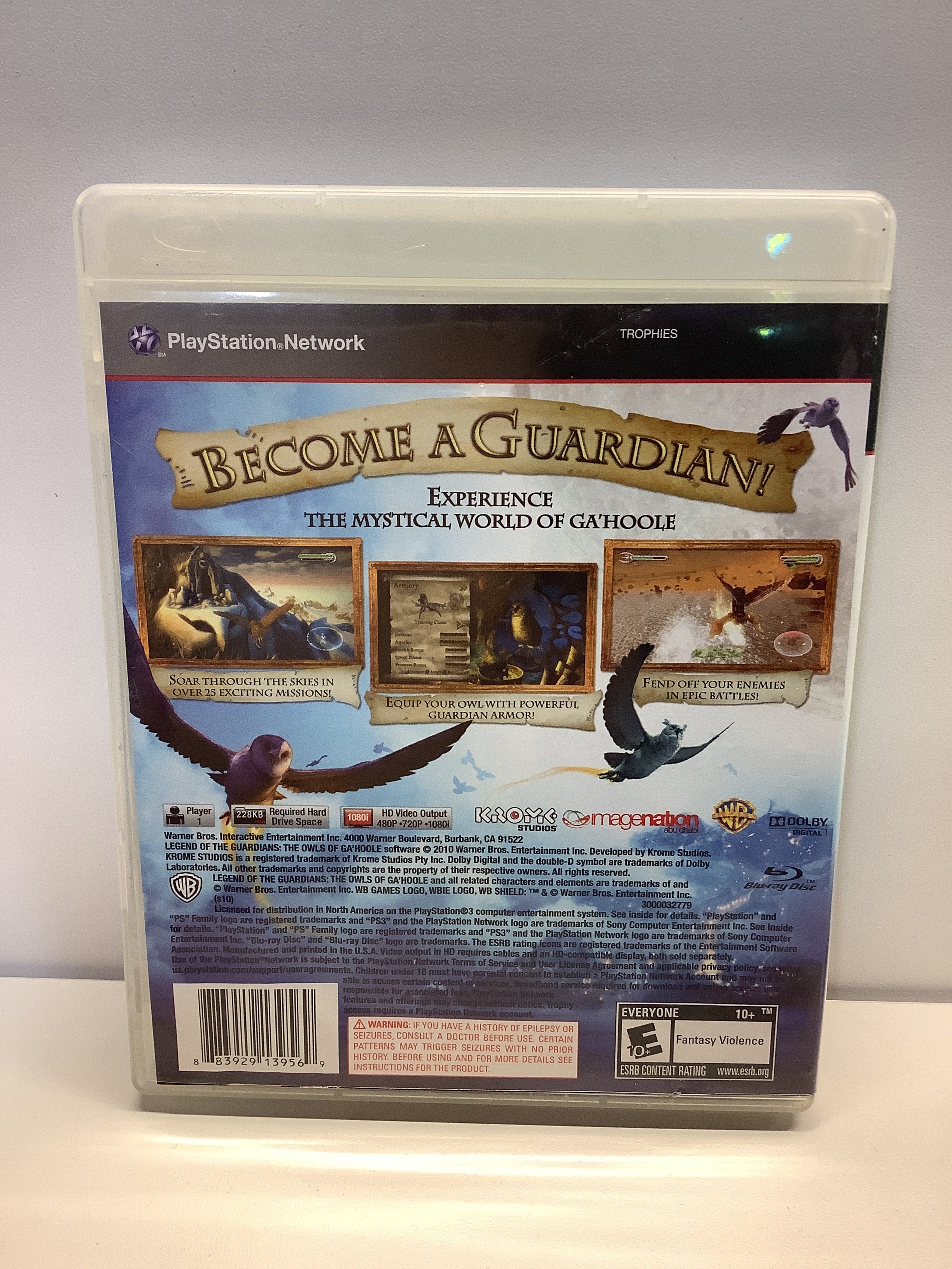 Legend of the Guardians: The Owls of Ga'Hoole - Playstation 3 - Image 2