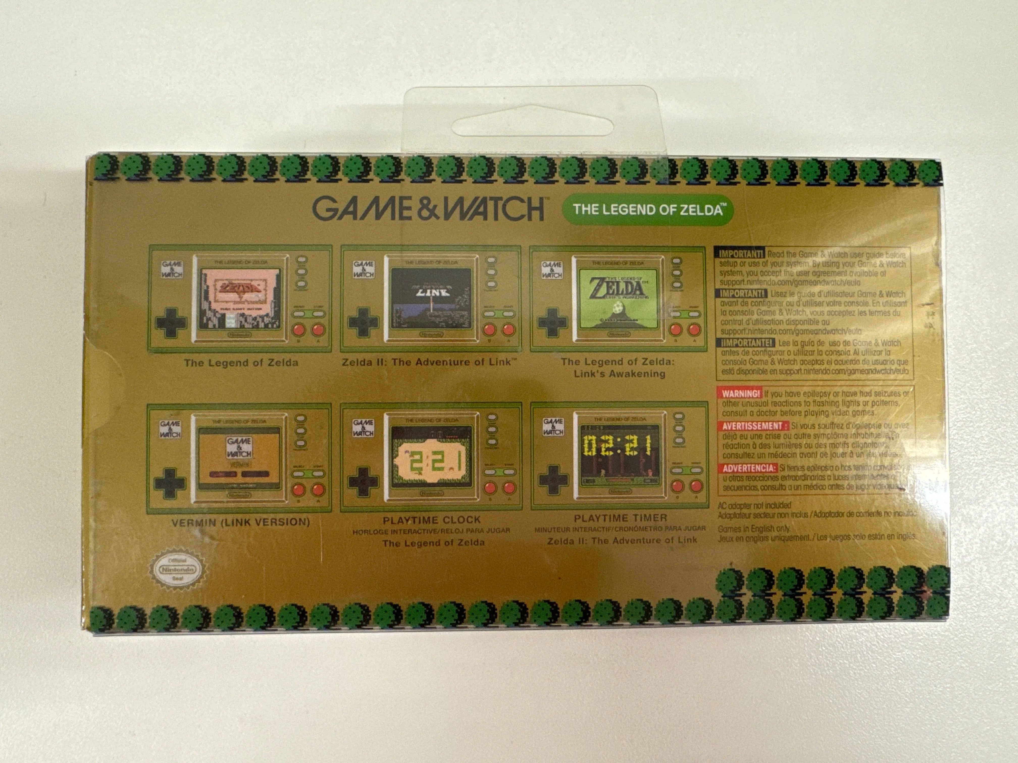 Legend Of Zelda Game & Watch - Handheld Game - Image 2