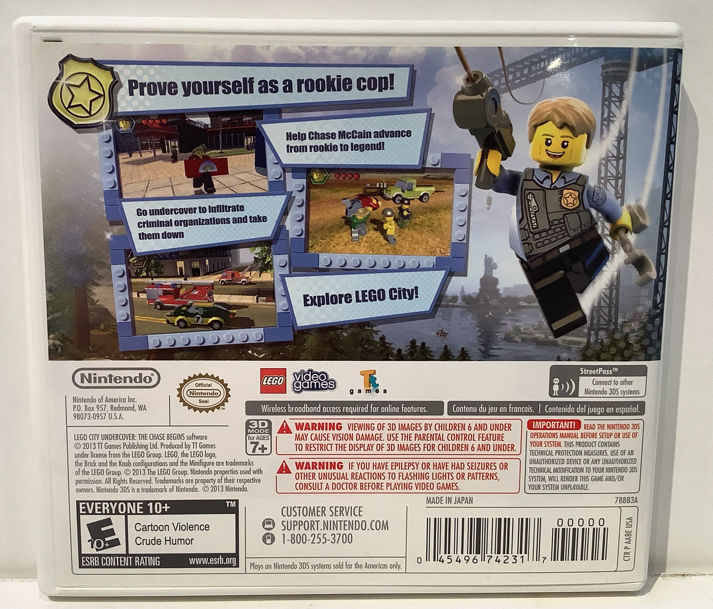 LEGO City Undercover: The Chase Begins - Nintendo 3DS - Image 2