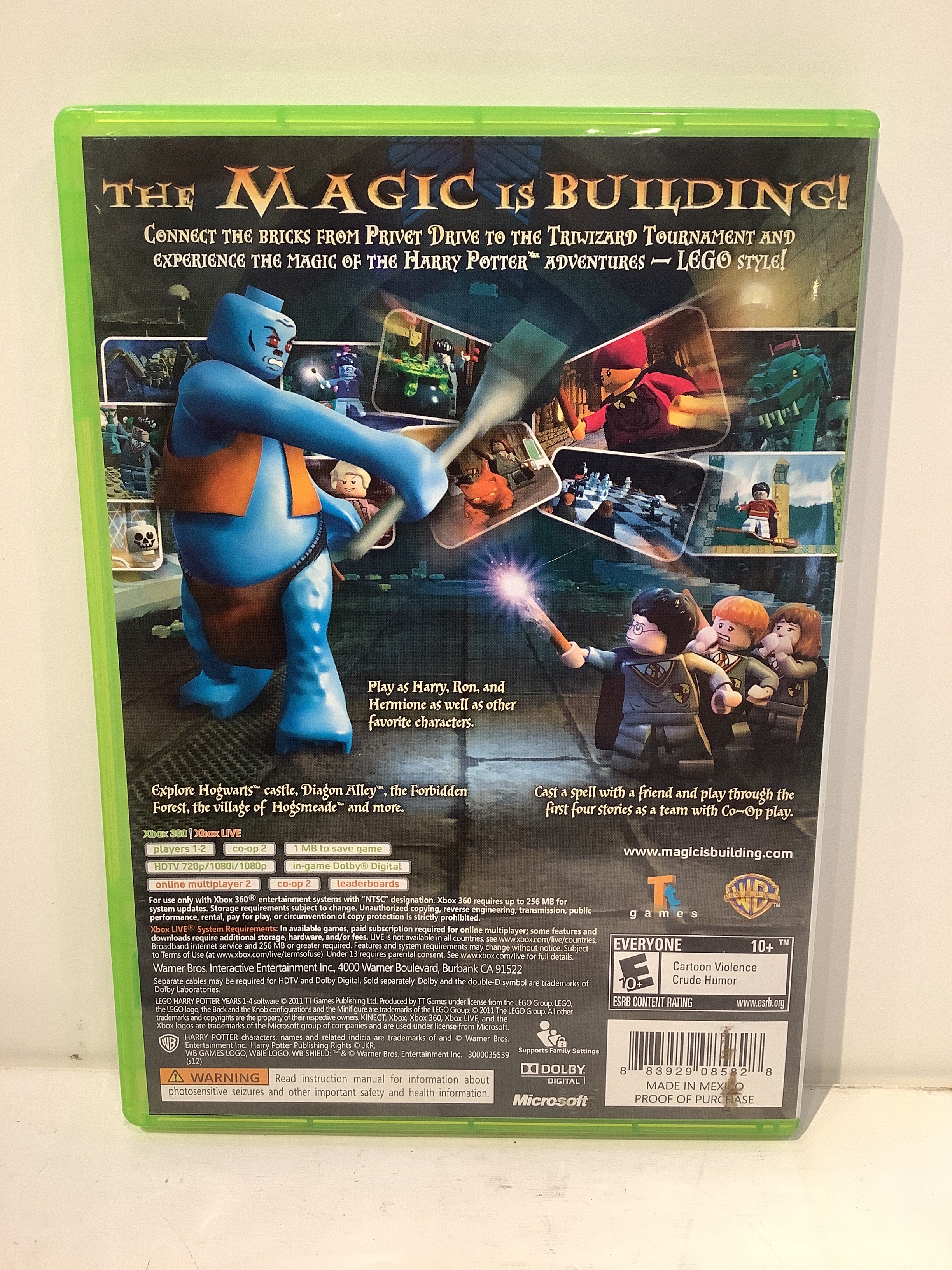 LEGO Harry Potter: Years 1-4 [Platinum Hits] - Xbox 360 - Image 2