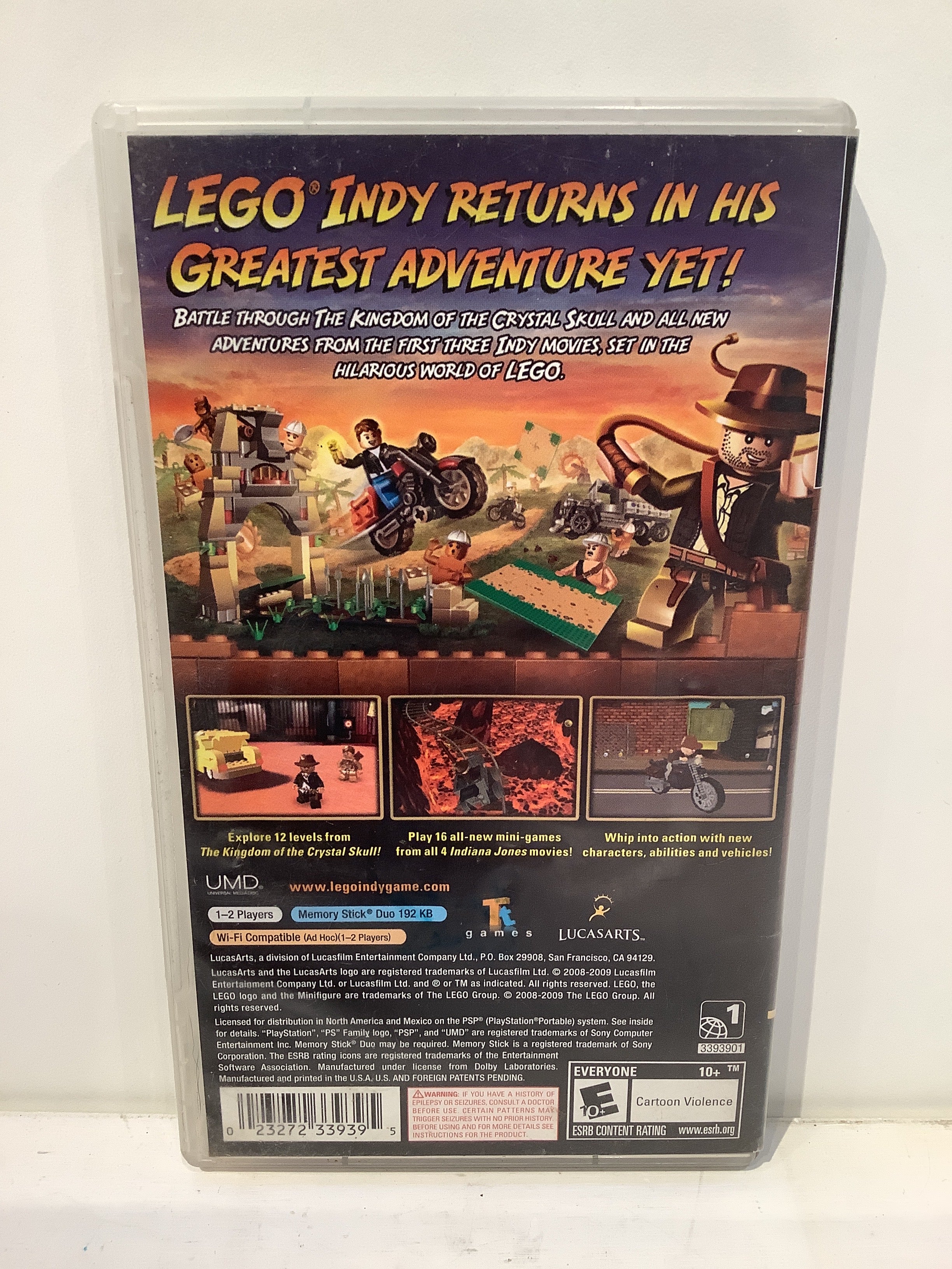 LEGO Indiana Jones The Original Adventures - PSP - Image 2